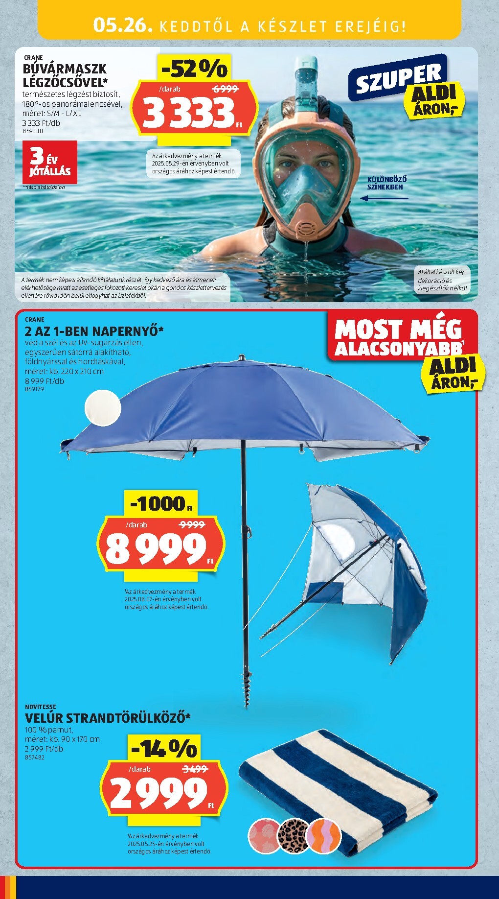 aldi - Aldi hirdetmény a következő hétre csütörtöktől 2026.05.21.-tól szerdától 2026.05.27.-ig - page: 52