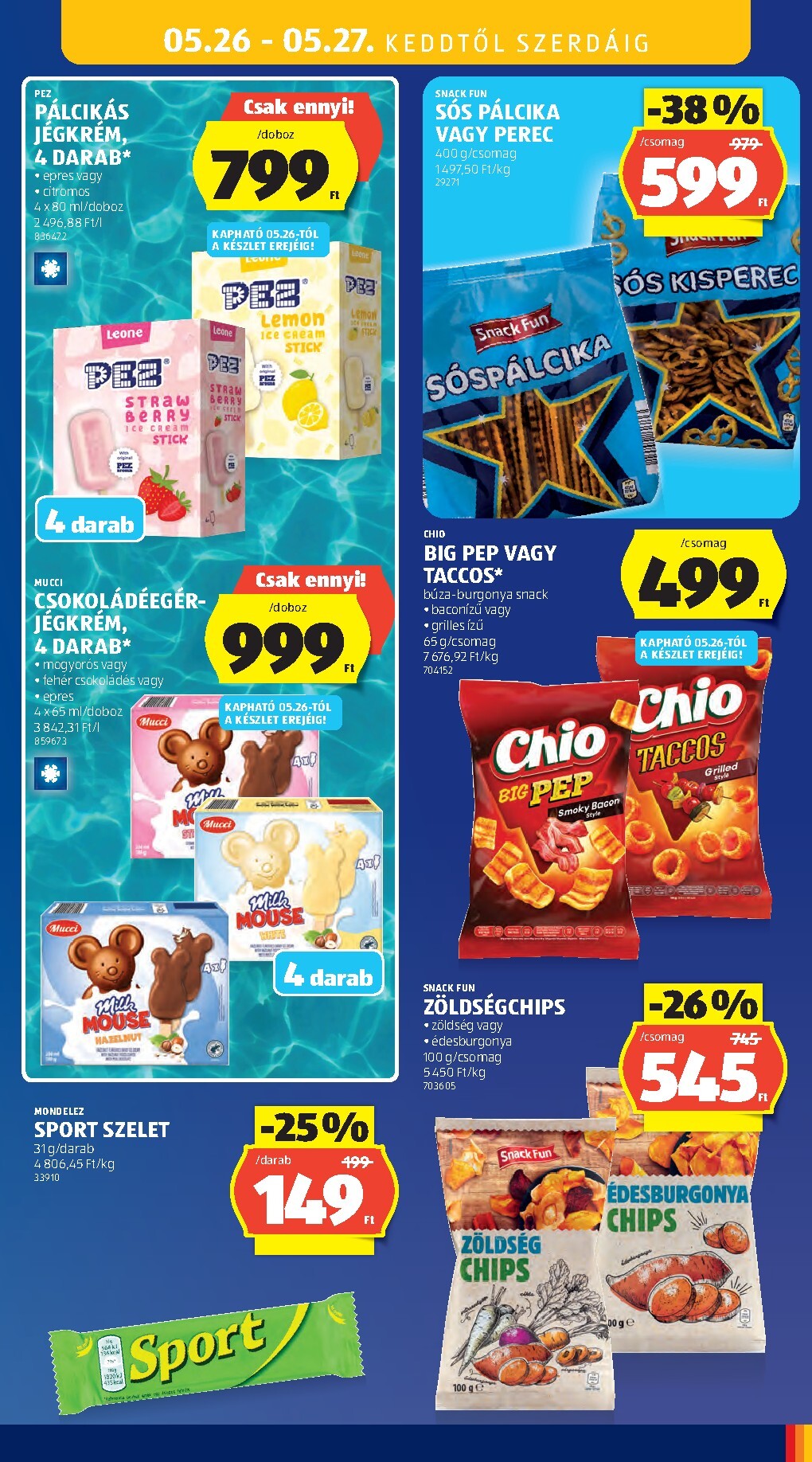 aldi - Aldi hirdetmény a következő hétre csütörtöktől 2026.05.21.-tól szerdától 2026.05.27.-ig - page: 37