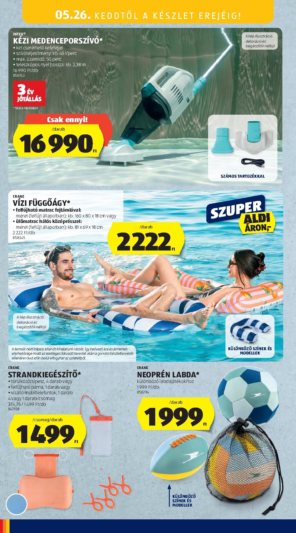 aldi - Aldi hirdetmény a következő hétre csütörtöktől 2026.05.21.-tól szerdától 2026.05.27.-ig - page: 54