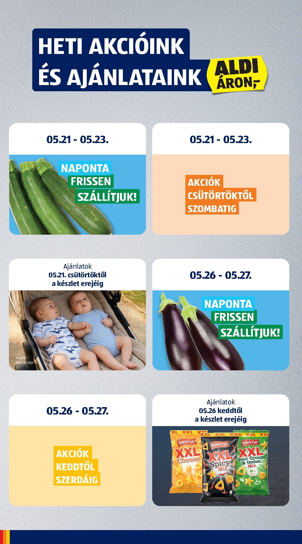 aldi - Aldi hirdetmény a következő hétre csütörtöktől 2026.05.21.-tól szerdától 2026.05.27.-ig - page: 6