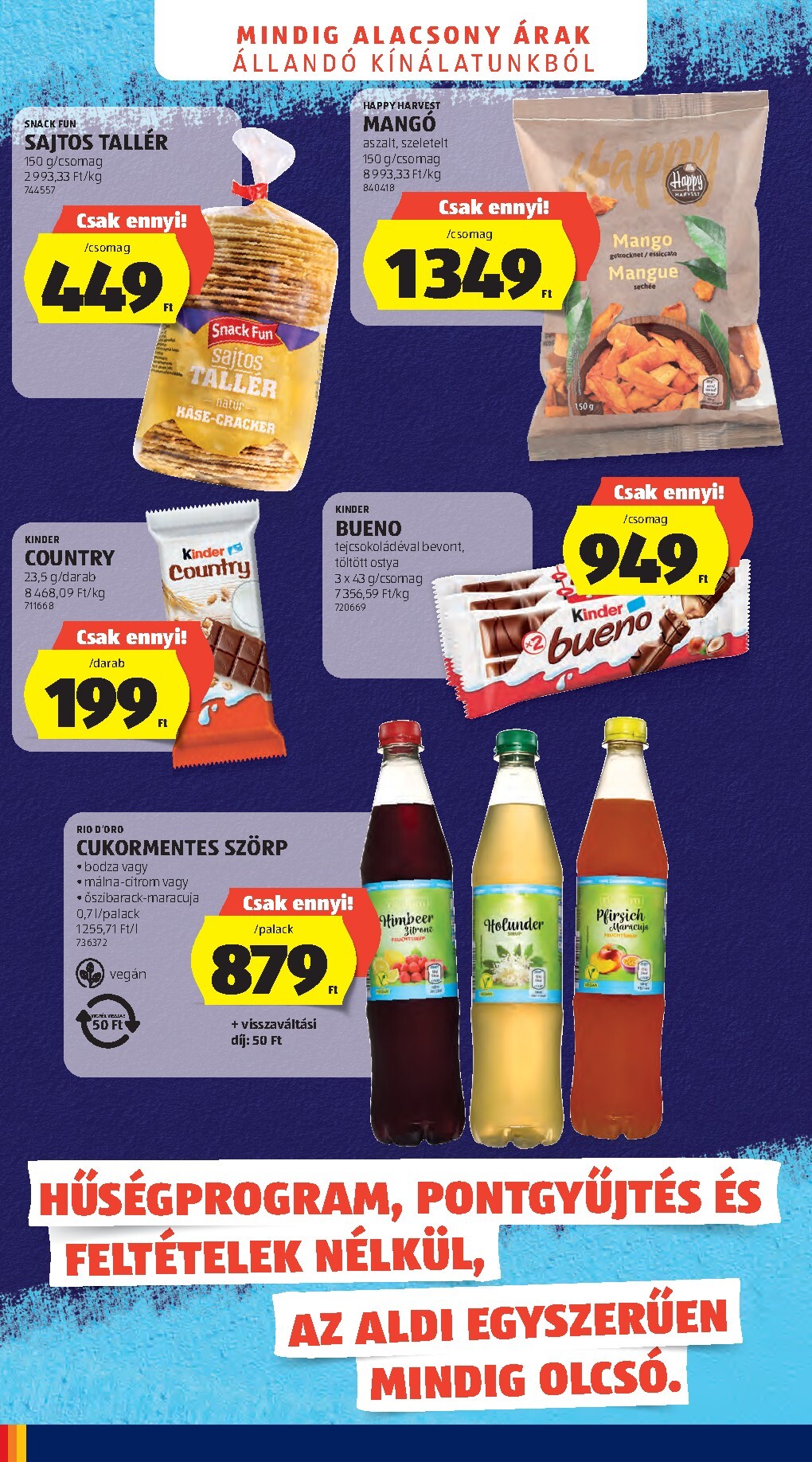 aldi - A jövőbeli Aldi akciós újság csütörtöktől 2026.05.21.-tól szerdától 2026.05.27.-ig érvényes. - page: 4