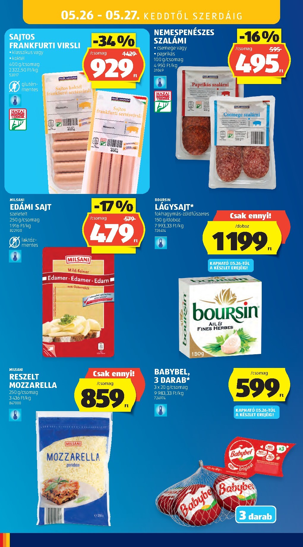 aldi - A jövőbeli Aldi akciós újság csütörtöktől 2026.05.21.-tól szerdától 2026.05.27.-ig érvényes. - page: 34