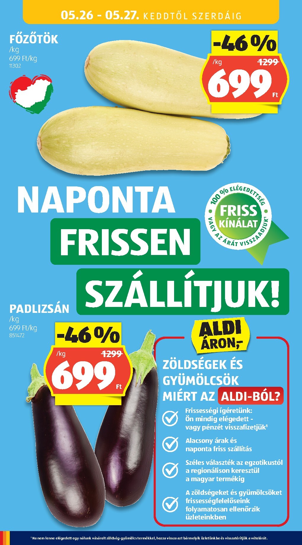 aldi - A jövőbeli Aldi akciós újság csütörtöktől 2026.05.21.-tól szerdától 2026.05.27.-ig érvényes. - page: 36