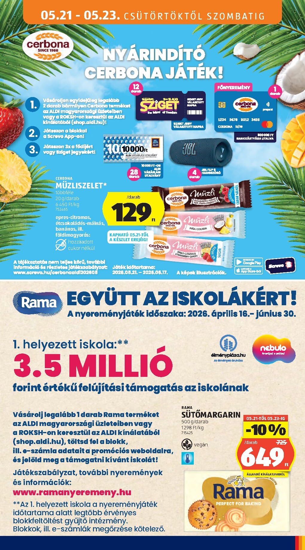 aldi - A jövőbeli Aldi akciós újság csütörtöktől 2026.05.21.-tól szerdától 2026.05.27.-ig érvényes. - page: 19