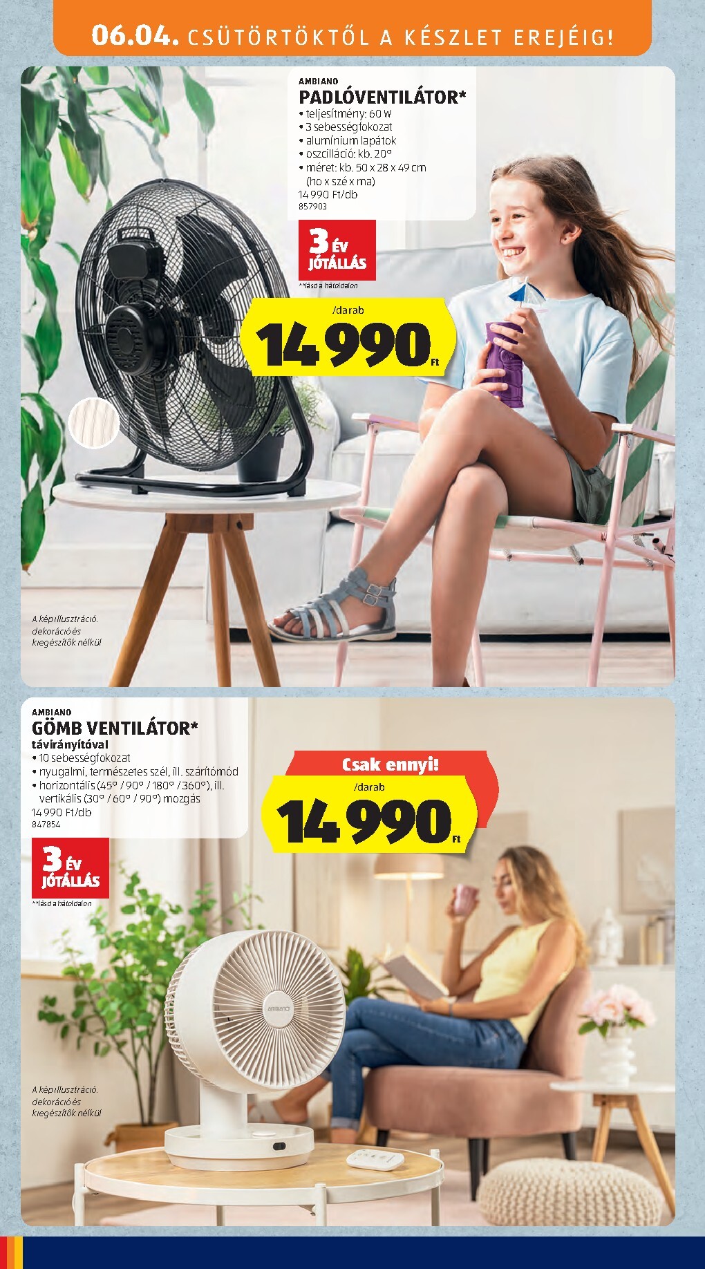 aldi - Aldi - Középső sor termékei hirdetmény a következő hétre csütörtöktől 2026.06.04.-tól szerdától 2026.06.10.-ig - page: 6