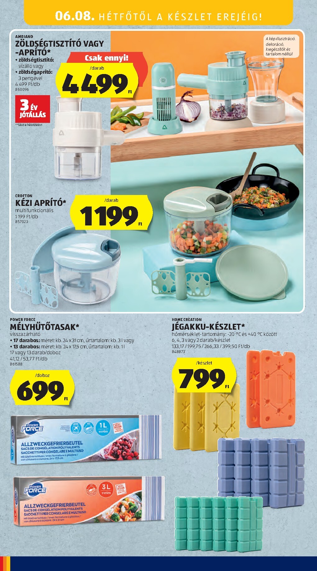 aldi - A jövőbeli Aldi - Következő heti ALDI akciós újság akciós újság csütörtöktől 2026.06.04.-tól szerdától 2026.06.10.-ig érvényes. - page: 48