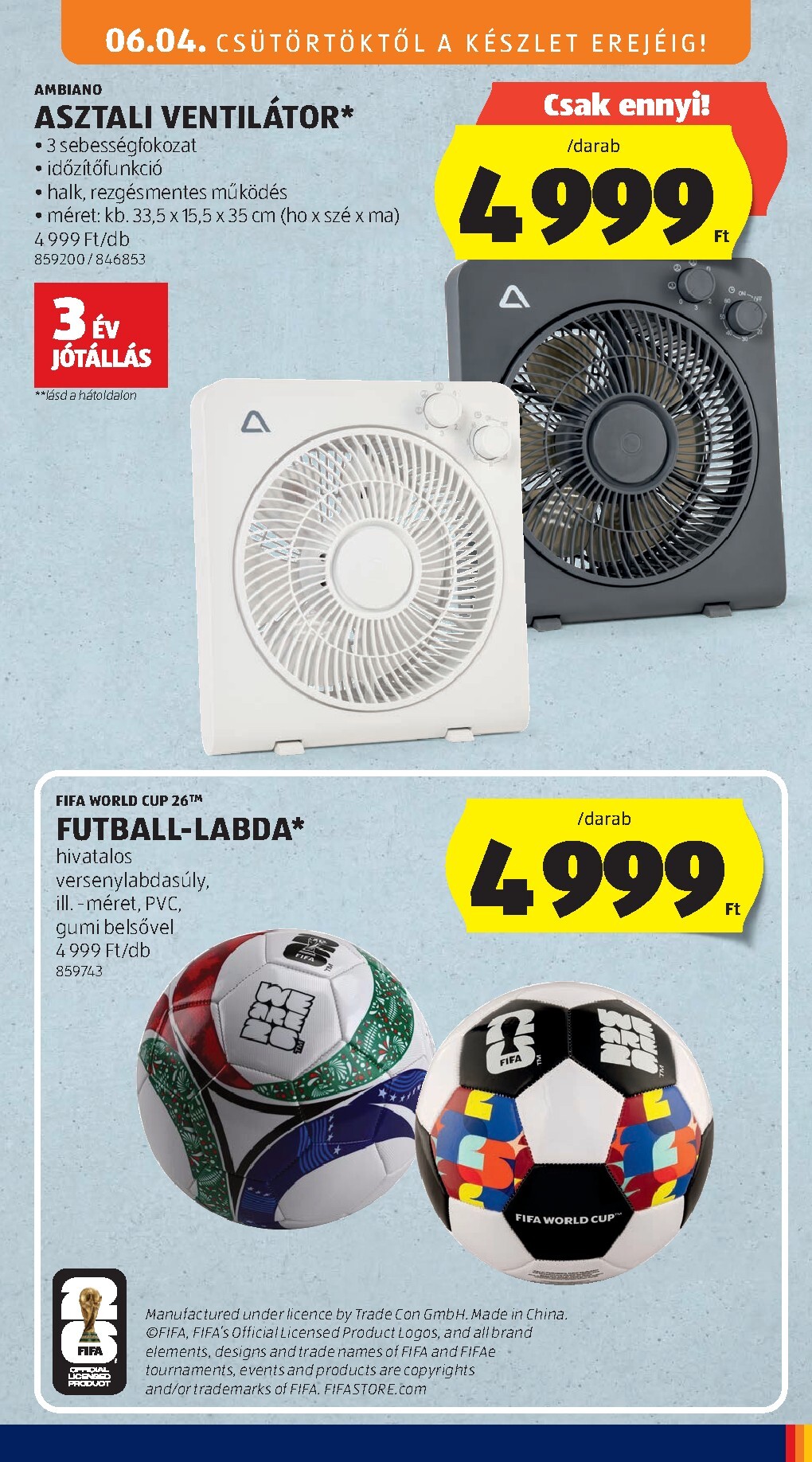 aldi - A jövőbeli Aldi - Következő heti ALDI akciós újság akciós újság csütörtöktől 2026.06.04.-tól szerdától 2026.06.10.-ig érvényes. - page: 23