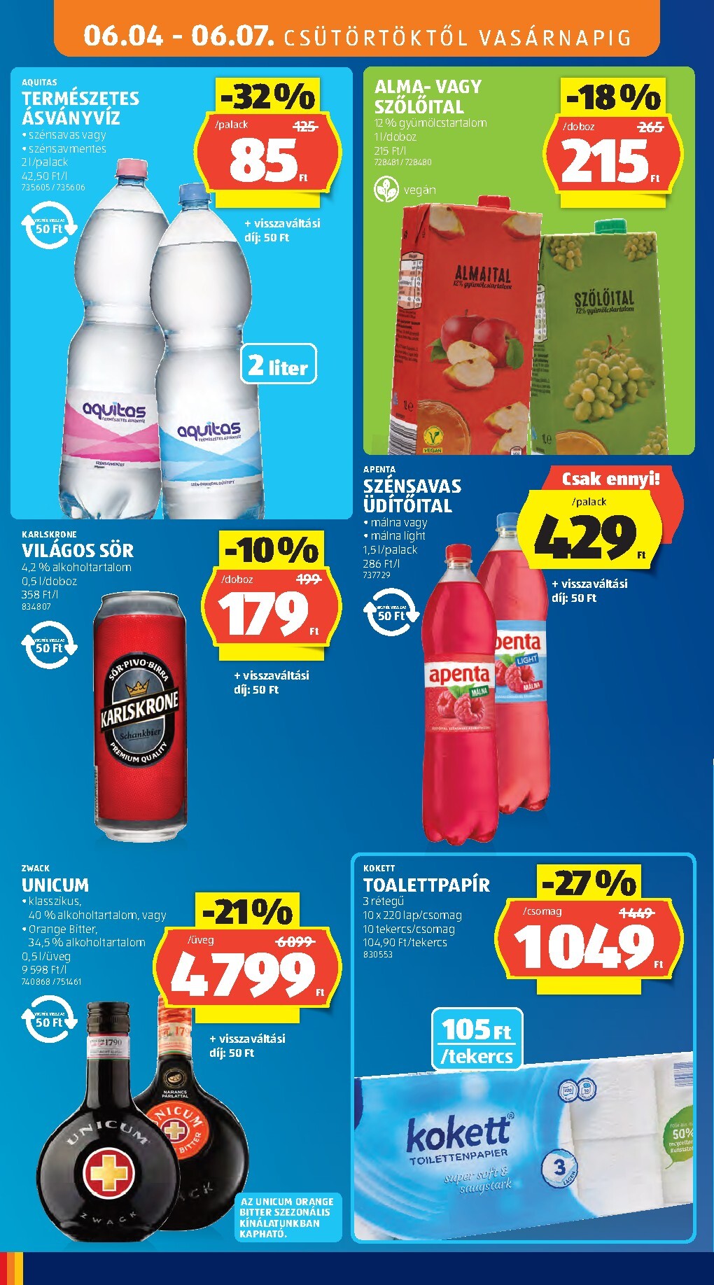 aldi - A jövőbeli Aldi - Következő heti ALDI akciós újság akciós újság csütörtöktől 2026.06.04.-tól szerdától 2026.06.10.-ig érvényes. - page: 14
