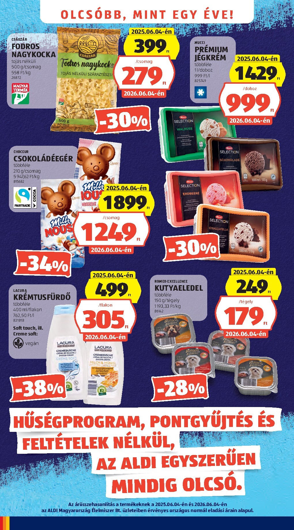 aldi - A jövőbeli Aldi - Következő heti ALDI akciós újság akciós újság csütörtöktől 2026.06.04.-tól szerdától 2026.06.10.-ig érvényes. - page: 4