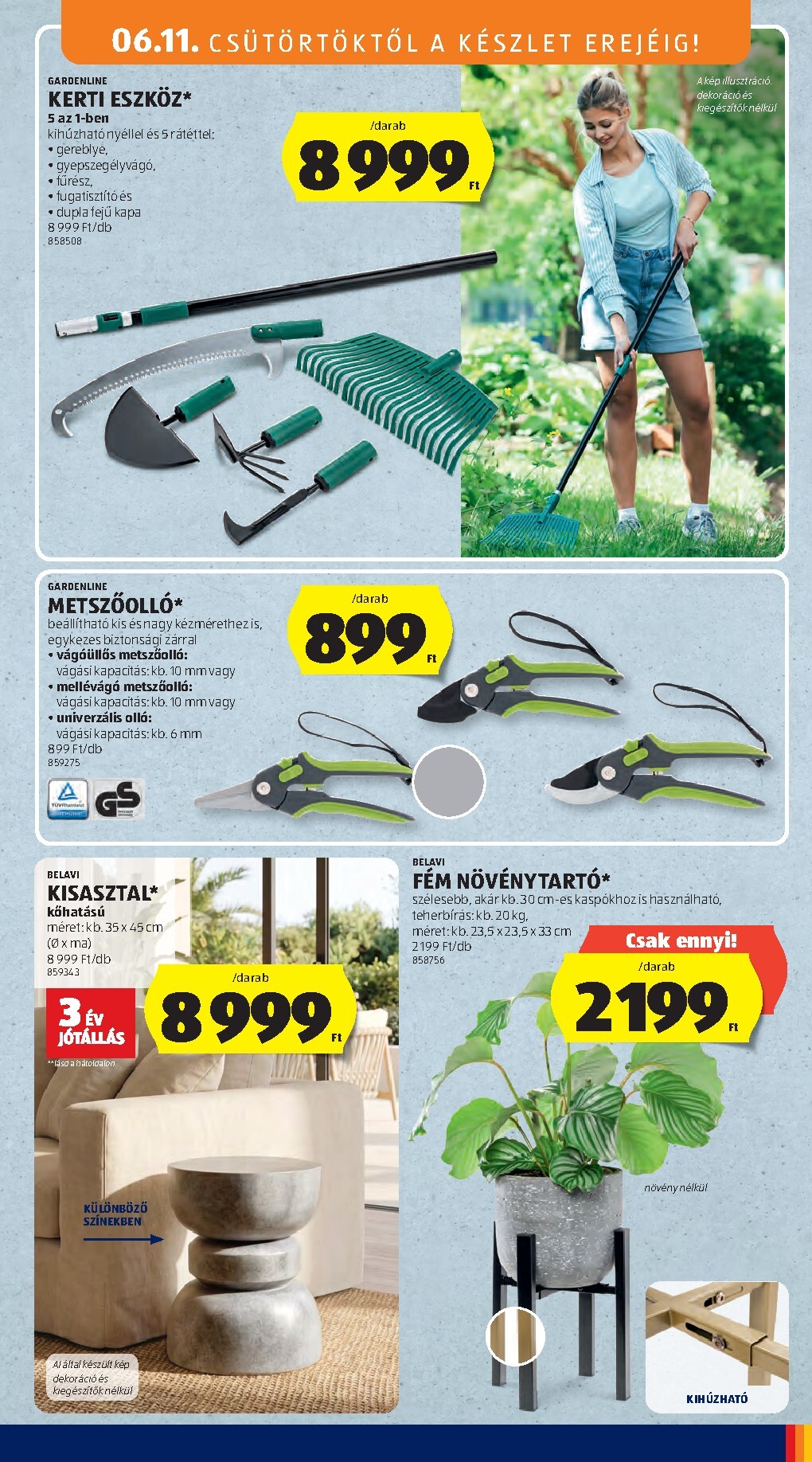 aldi - Aldi - Középső sor termékei hirdetmény a következő hétre csütörtöktől 2026.06.11.-tól szerdától 2026.06.17.-ig - page: 5
