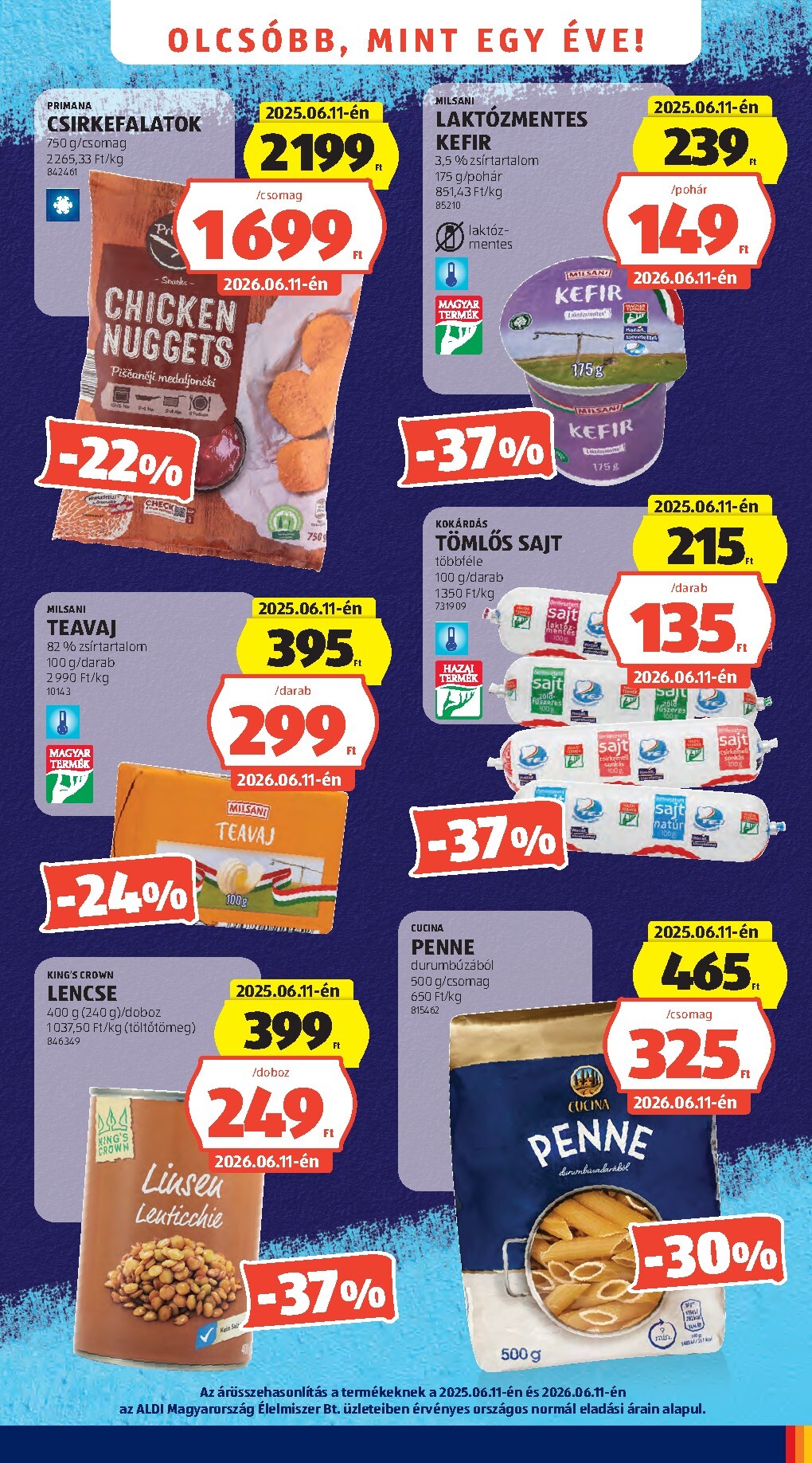 aldi - A jövőbeli Aldi akciós újság csütörtöktől 2026.06.11.-tól szerdától 2026.06.17.-ig érvényes. - page: 3