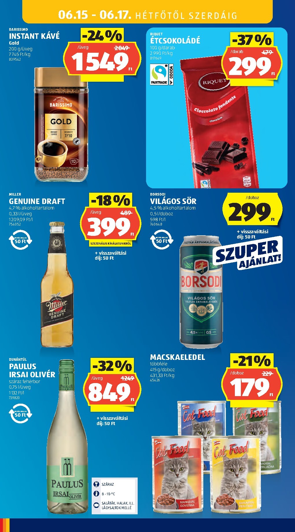 aldi - A jövőbeli Aldi akciós újság csütörtöktől 2026.06.11.-tól szerdától 2026.06.17.-ig érvényes. - page: 42