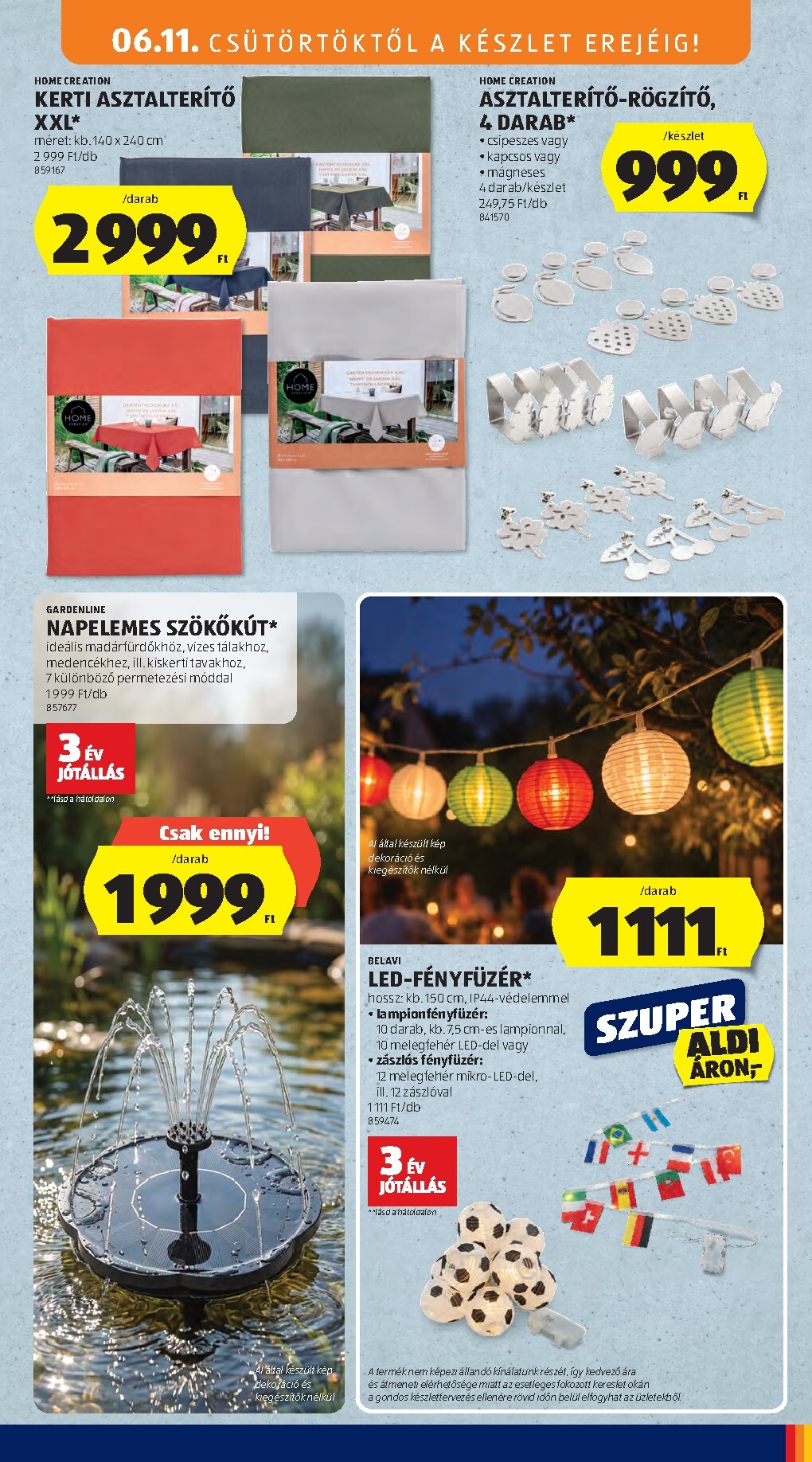 aldi - A jövőbeli Aldi akciós újság csütörtöktől 2026.06.11.-tól szerdától 2026.06.17.-ig érvényes. - page: 31