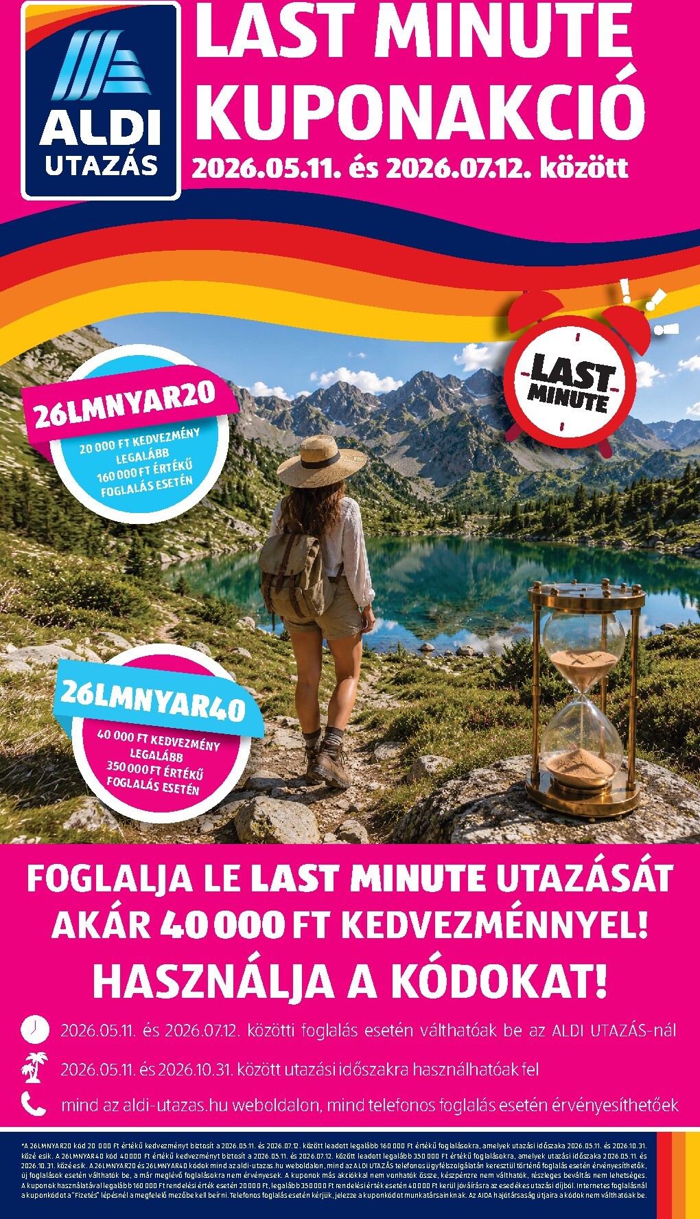 aldi - Aktuális Aldi - ALDI Utazás katalógus szórólap érvényes hétfőtől 2026.05.11.-től vasárnaptól 2026.07.12.-ig