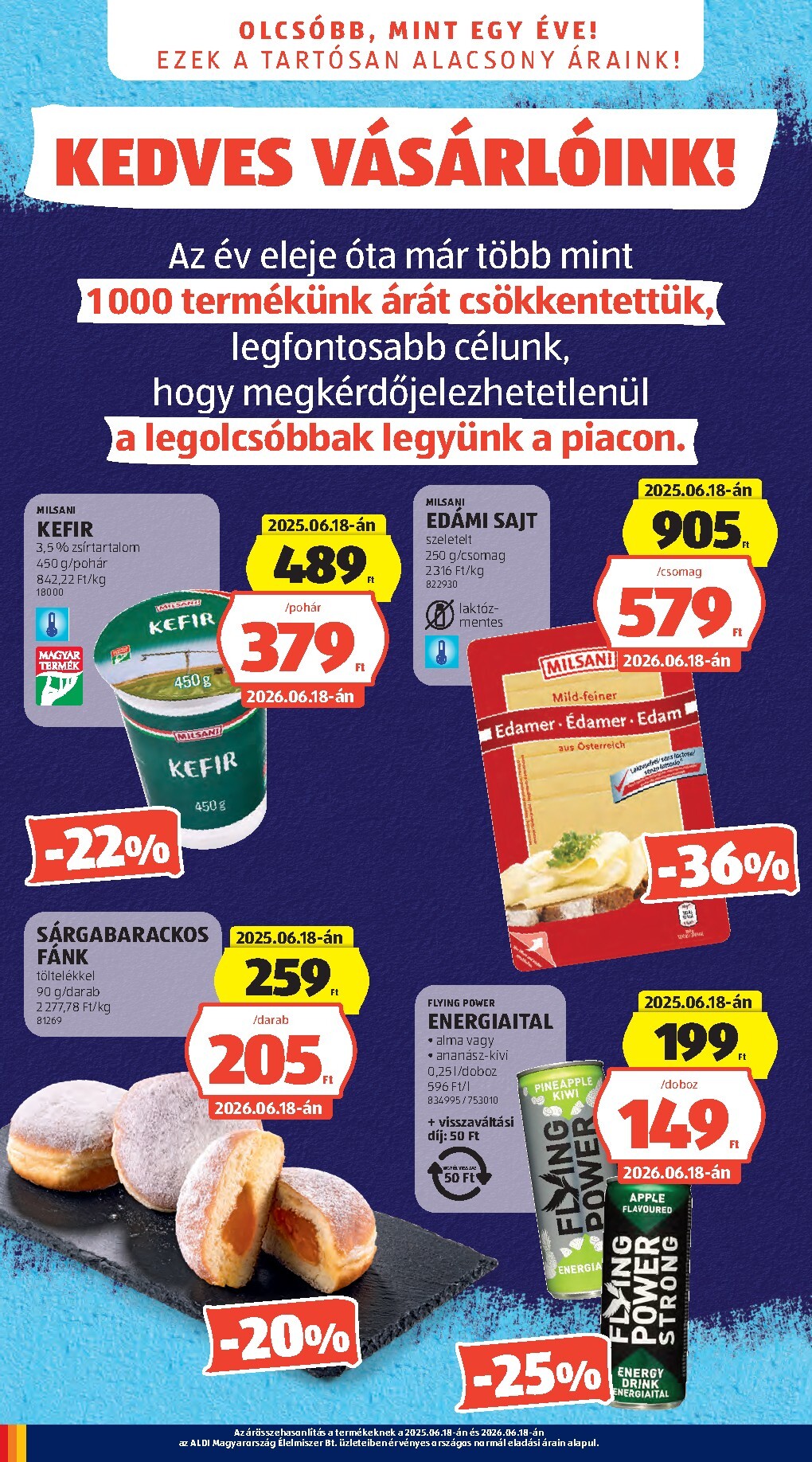 aldi - Aldi hirdetmény a következő hétre csütörtöktől 2026.06.18.-tól szerdától 2026.06.24.-ig - page: 2