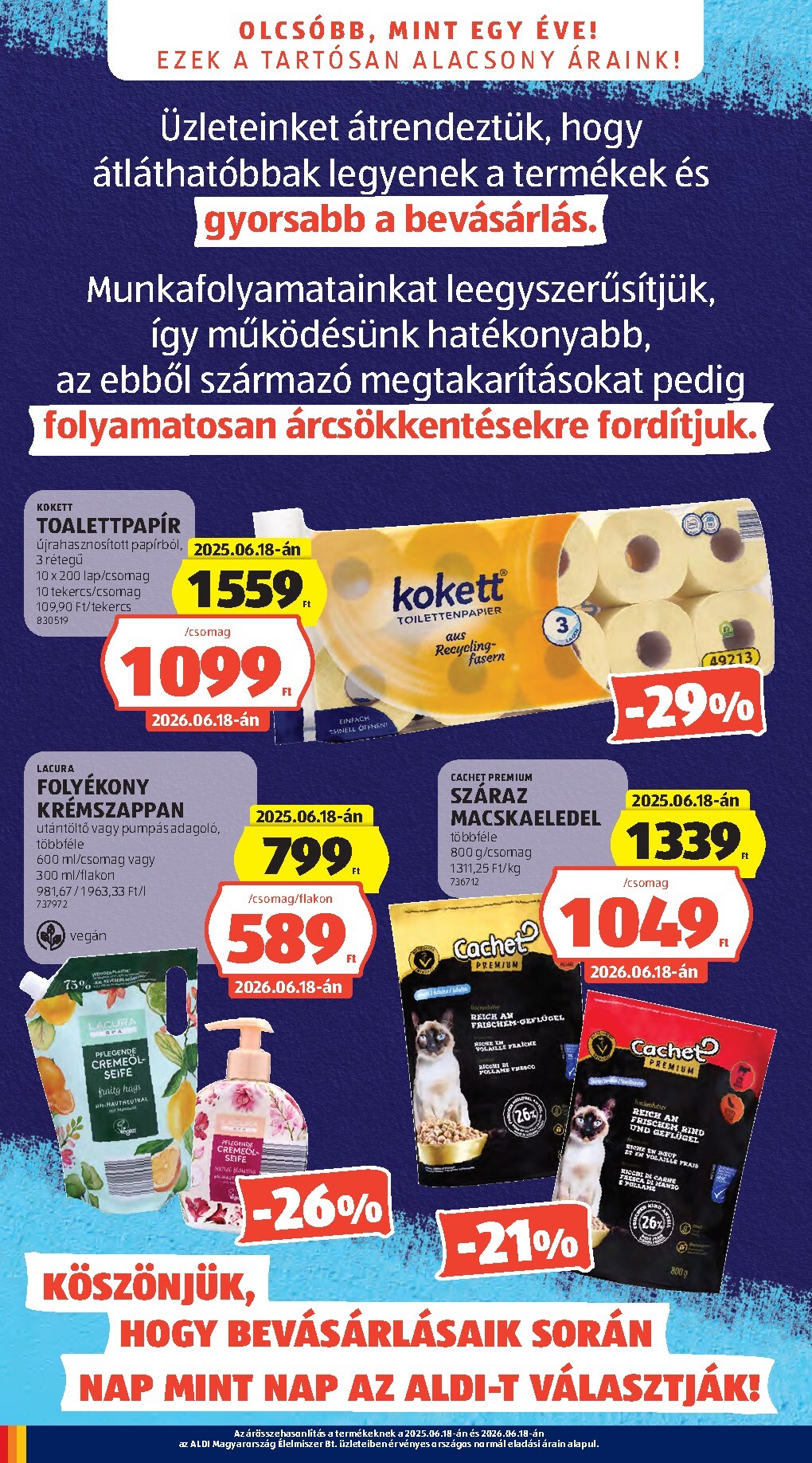 aldi - Aldi hirdetmény a következő hétre csütörtöktől 2026.06.18.-tól szerdától 2026.06.24.-ig - page: 4
