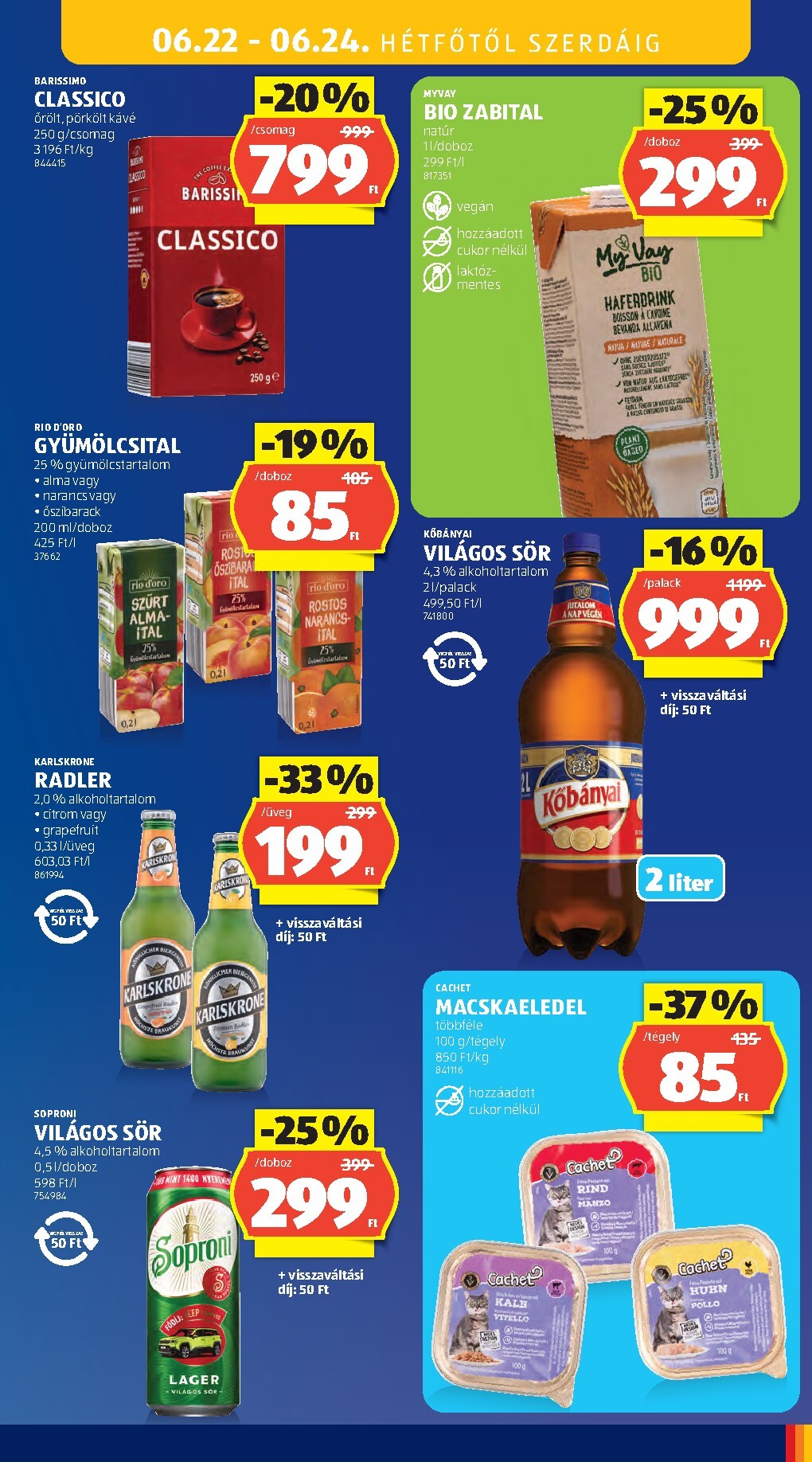 aldi - Aldi hirdetmény a következő hétre csütörtöktől 2026.06.18.-tól szerdától 2026.06.24.-ig - page: 41