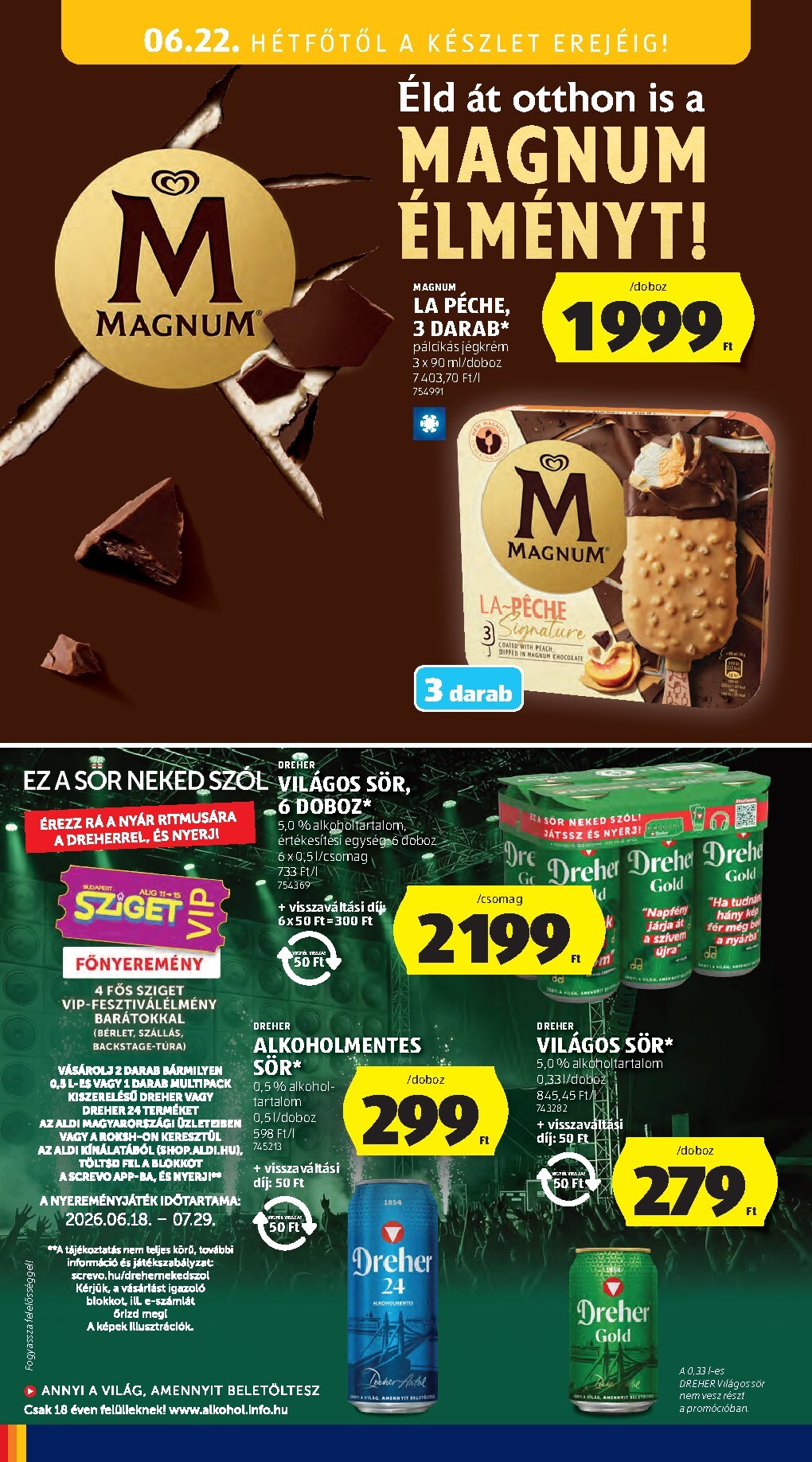 aldi - Aldi hirdetmény a következő hétre csütörtöktől 2026.06.18.-tól szerdától 2026.06.24.-ig - page: 44