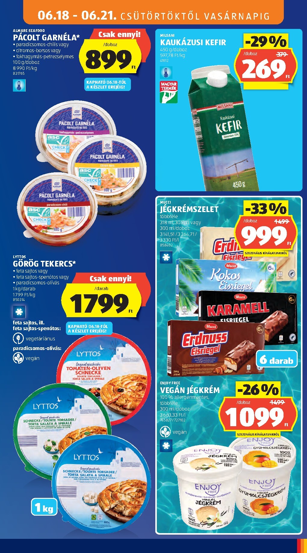 aldi - Aldi hirdetmény a következő hétre csütörtöktől 2026.06.18.-tól szerdától 2026.06.24.-ig - page: 13