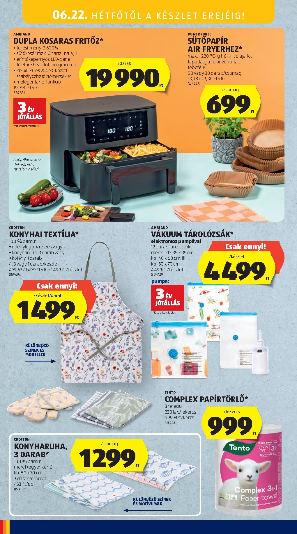aldi - Aldi hirdetmény a következő hétre csütörtöktől 2026.06.18.-tól szerdától 2026.06.24.-ig - page: 48