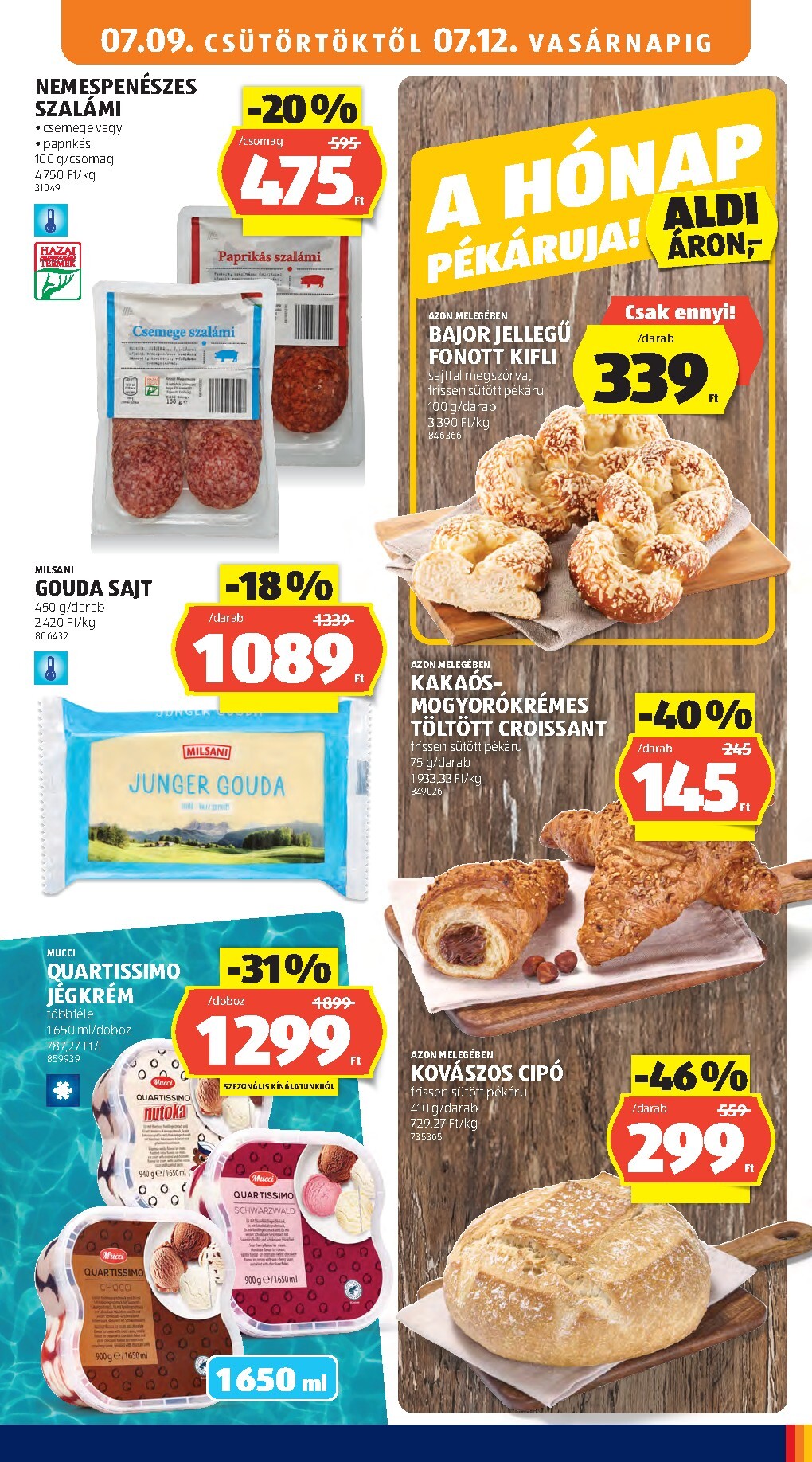 aldi - A jövőbeli Aldi akciós újság csütörtöktől 2026.07.09.-tól szerdától 2026.07.15.-ig érvényes. - page: 15