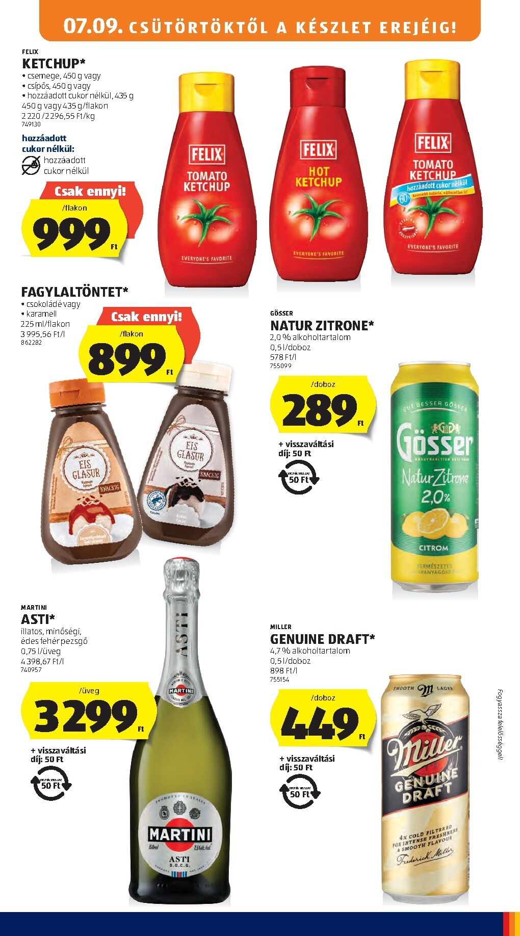 aldi - A jövőbeli Aldi akciós újság csütörtöktől 2026.07.09.-tól szerdától 2026.07.15.-ig érvényes. - page: 13