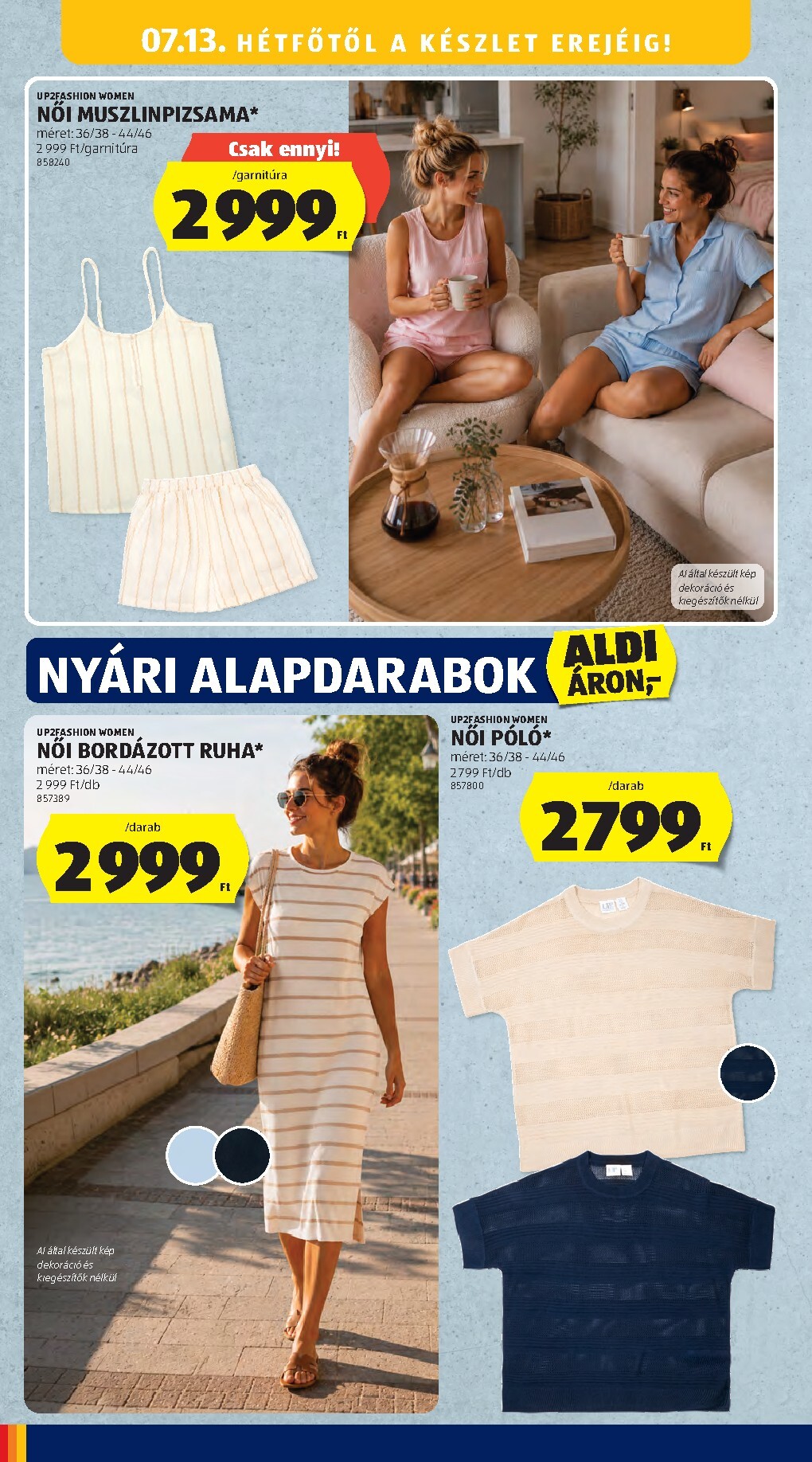 aldi - A jövőbeli Aldi akciós újság csütörtöktől 2026.07.09.-tól szerdától 2026.07.15.-ig érvényes. - page: 50