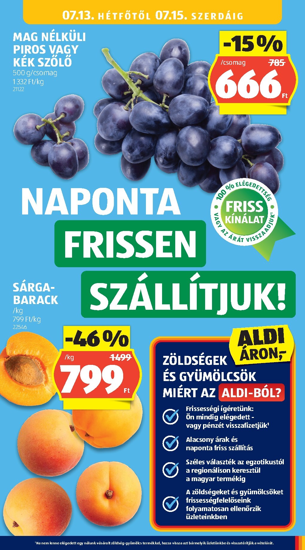 aldi - A jövőbeli Aldi akciós újság csütörtöktől 2026.07.09.-tól szerdától 2026.07.15.-ig érvényes. - page: 33
