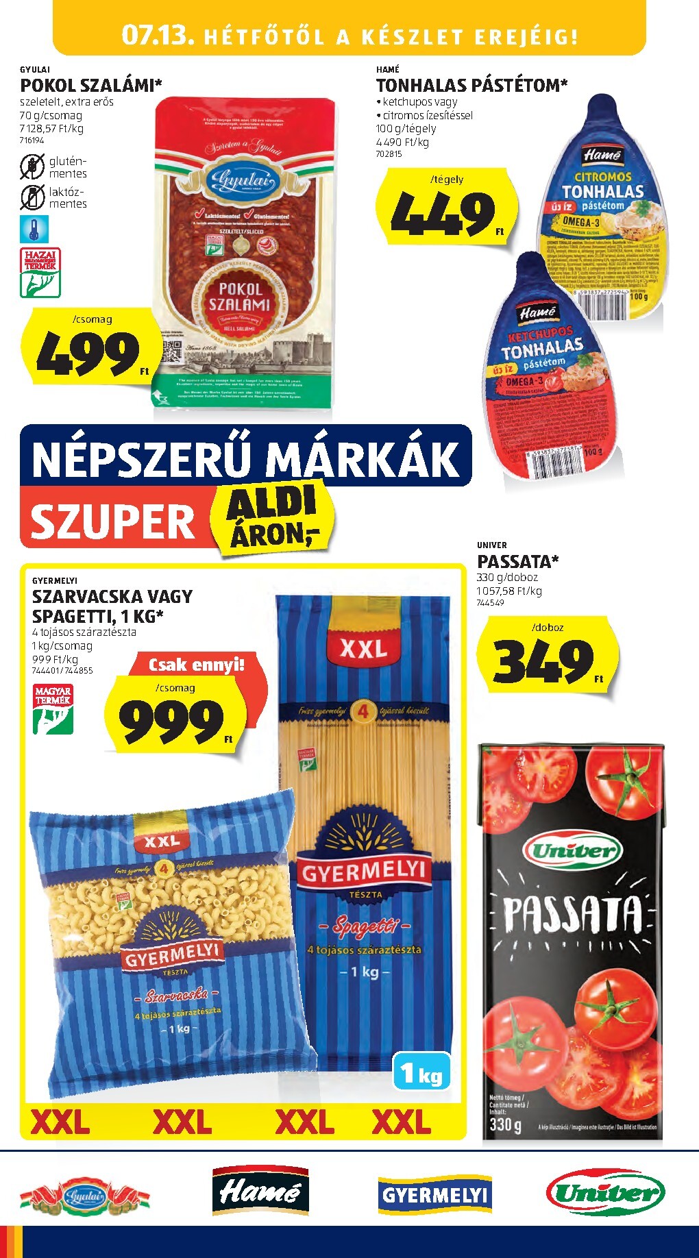 aldi - A jövőbeli Aldi akciós újság csütörtöktől 2026.07.09.-tól szerdától 2026.07.15.-ig érvényes. - page: 26