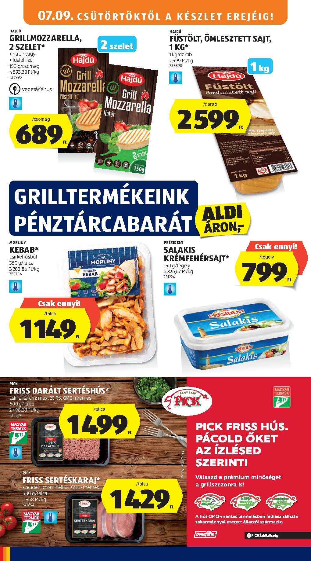 aldi - A jövőbeli Aldi akciós újság csütörtöktől 2026.07.09.-tól szerdától 2026.07.15.-ig érvényes. - page: 12
