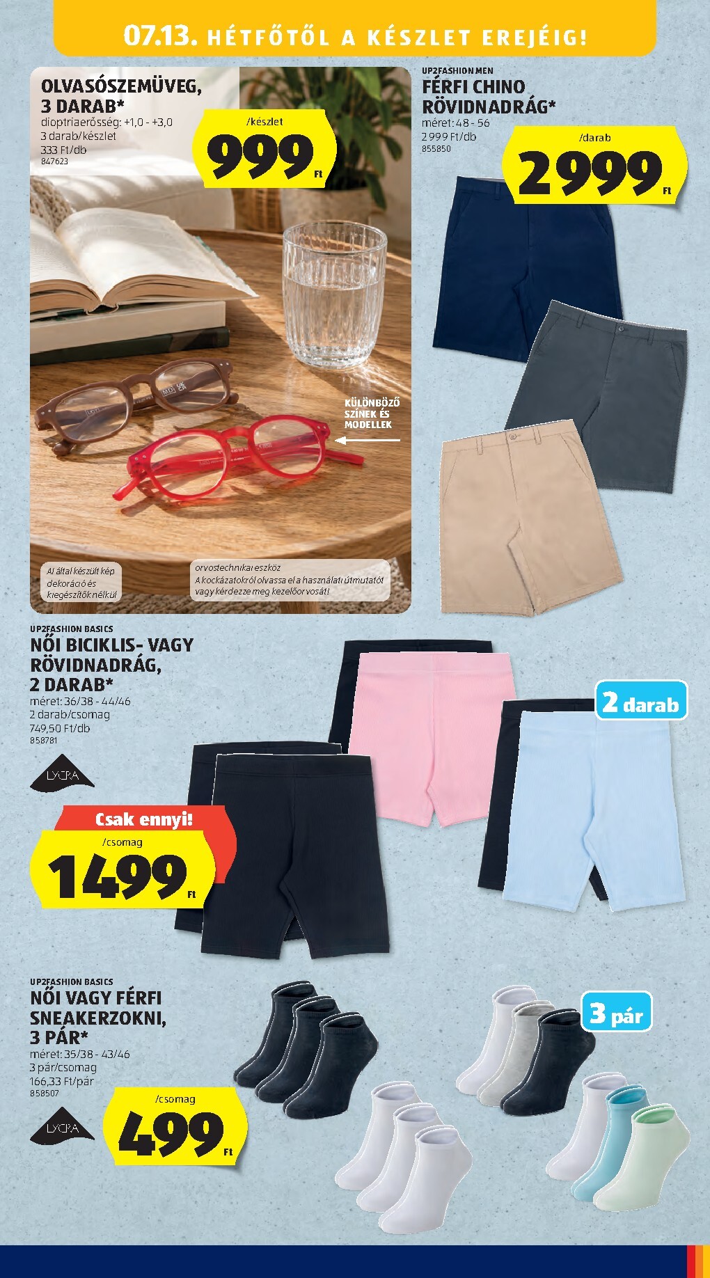 aldi - A jövőbeli Aldi akciós újság csütörtöktől 2026.07.09.-tól szerdától 2026.07.15.-ig érvényes. - page: 51