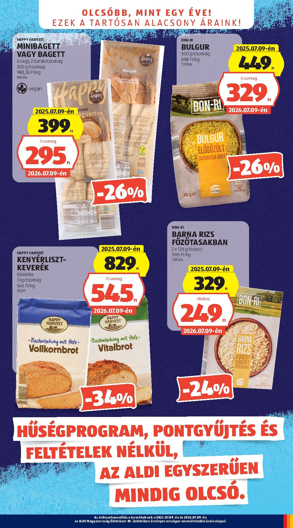 aldi - A jövőbeli Aldi akciós újság csütörtöktől 2026.07.09.-tól szerdától 2026.07.15.-ig érvényes. - page: 3