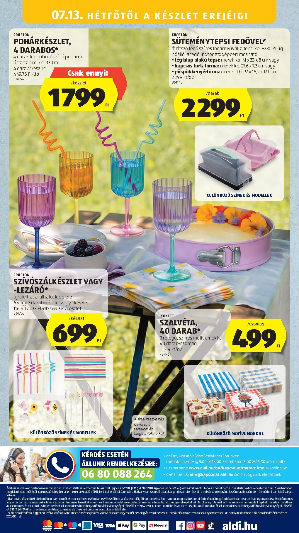 aldi - A jövőbeli Aldi akciós újság csütörtöktől 2026.07.09.-tól szerdától 2026.07.15.-ig érvényes. - page: 56