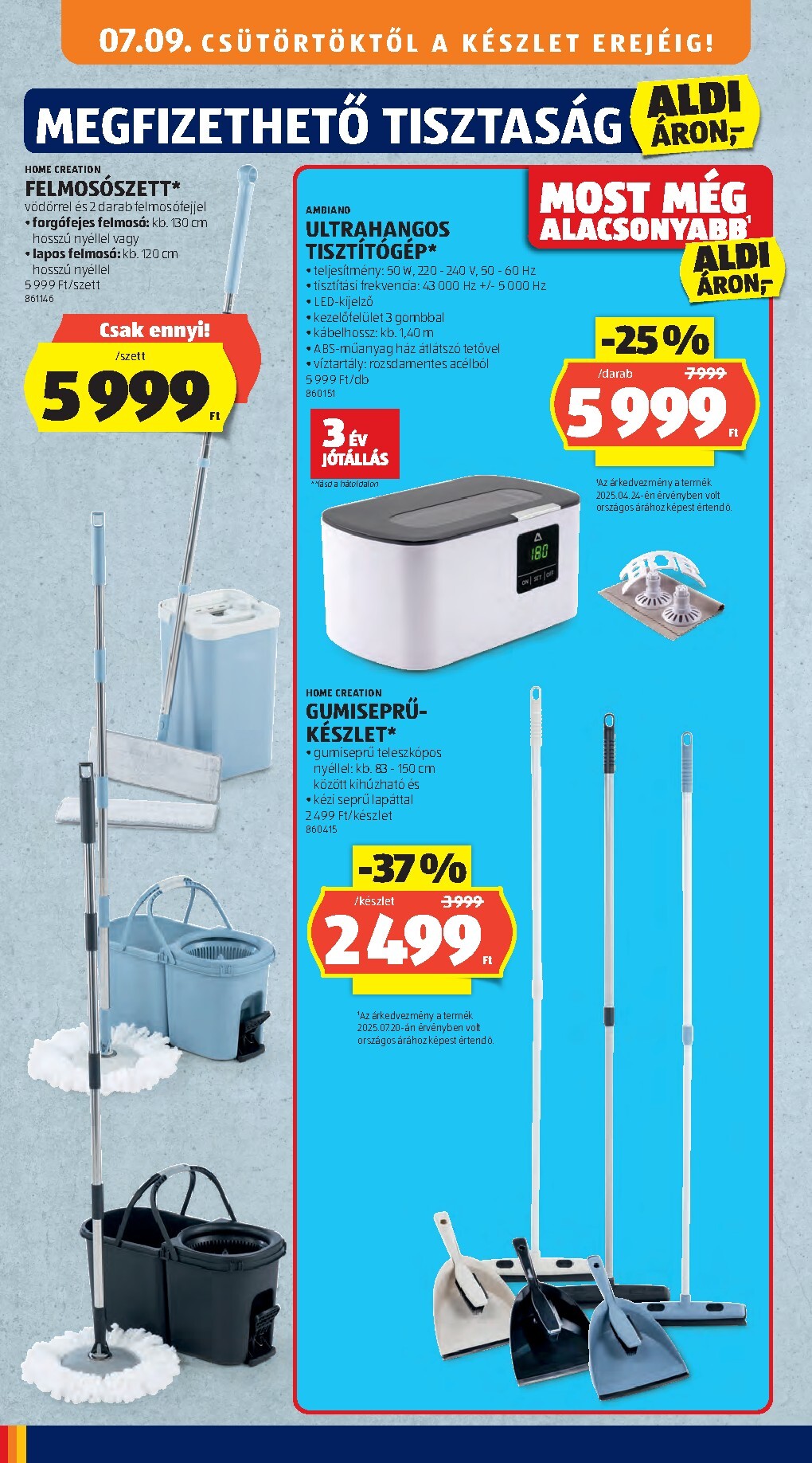 aldi - A jövőbeli Aldi akciós újság csütörtöktől 2026.07.09.-tól szerdától 2026.07.15.-ig érvényes. - page: 40