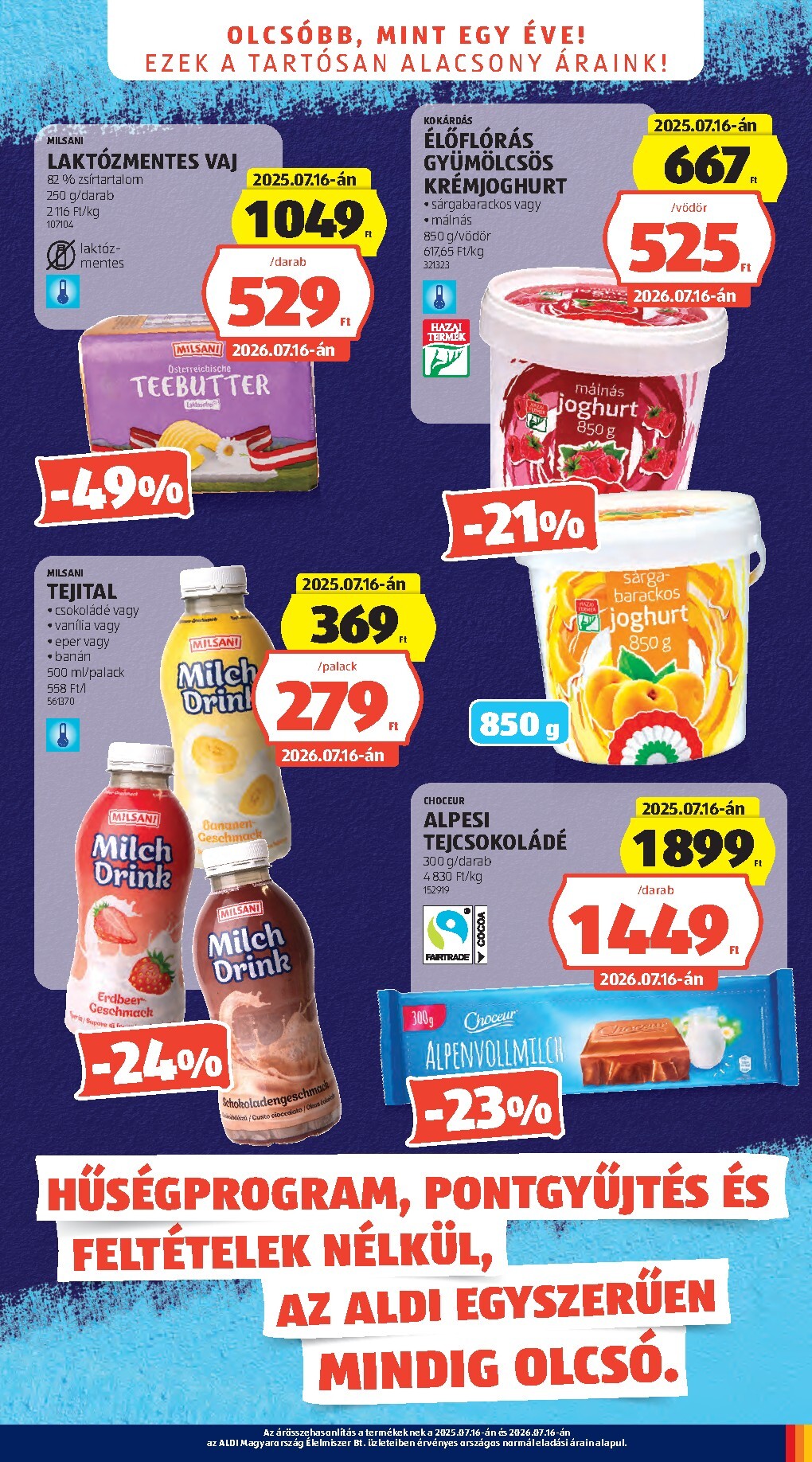aldi - Aldi hirdetmény a következő hétre csütörtöktől 2026.07.16.-tól szerdától 2026.07.22.-ig - page: 3