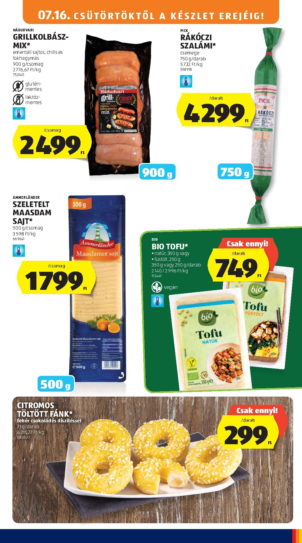 aldi - Aldi hirdetmény a következő hétre csütörtöktől 2026.07.16.-tól szerdától 2026.07.22.-ig - page: 13