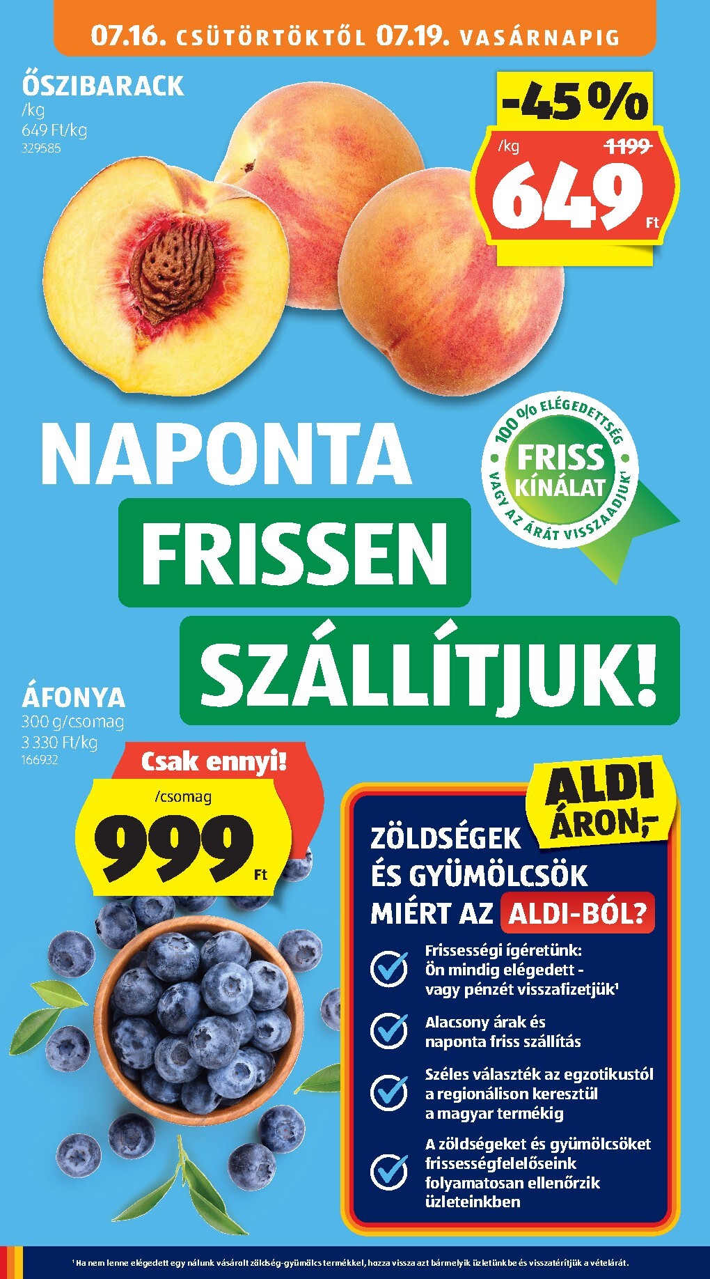 aldi - Aldi hirdetmény a következő hétre csütörtöktől 2026.07.16.-tól szerdától 2026.07.22.-ig - page: 18
