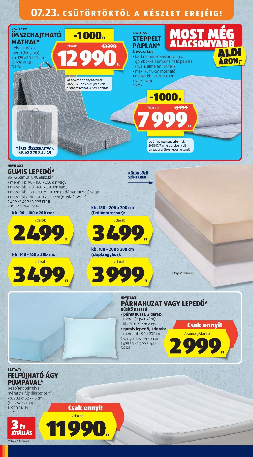 aldi - Aldi hirdetmény a következő hétre csütörtöktől 2026.07.23.-tól szerdától 2026.07.29.-ig - page: 42