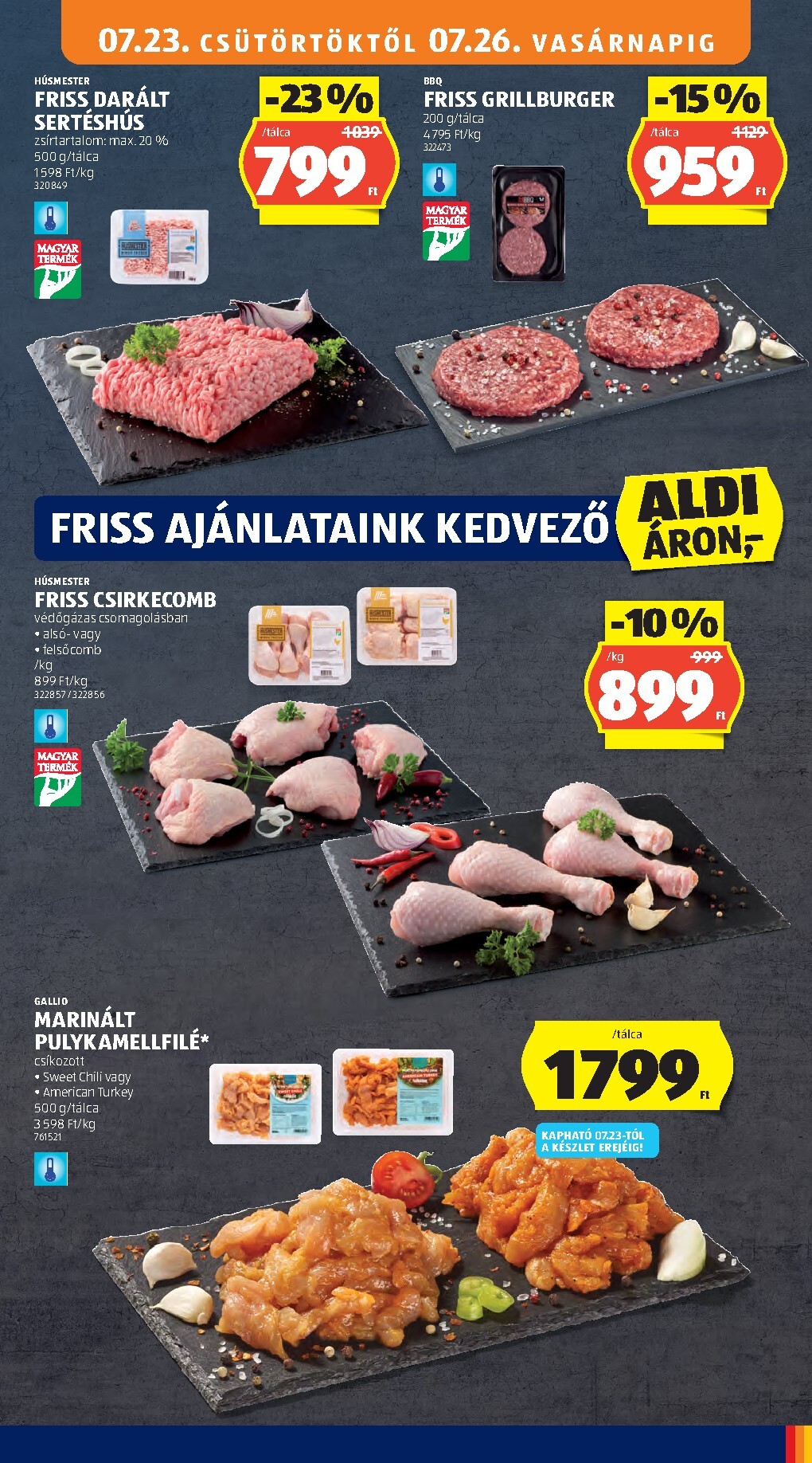 aldi - Aldi hirdetmény a következő hétre csütörtöktől 2026.07.23.-tól szerdától 2026.07.29.-ig - page: 11
