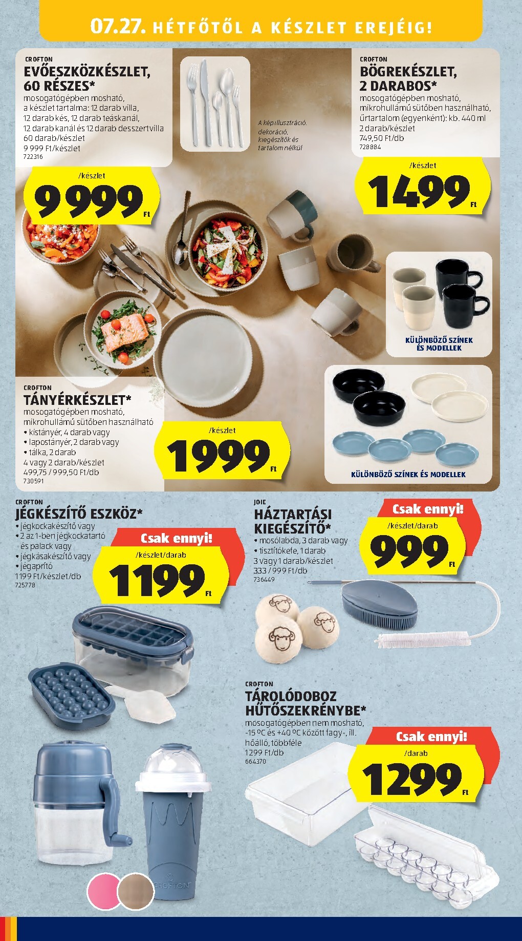 aldi - Aldi hirdetmény a következő hétre csütörtöktől 2026.07.23.-tól szerdától 2026.07.29.-ig - page: 48