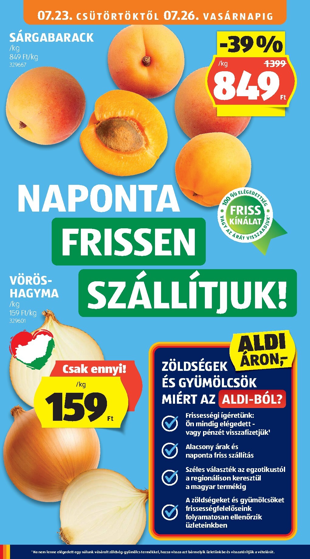 aldi - Aldi hirdetmény a következő hétre csütörtöktől 2026.07.23.-tól szerdától 2026.07.29.-ig - page: 18