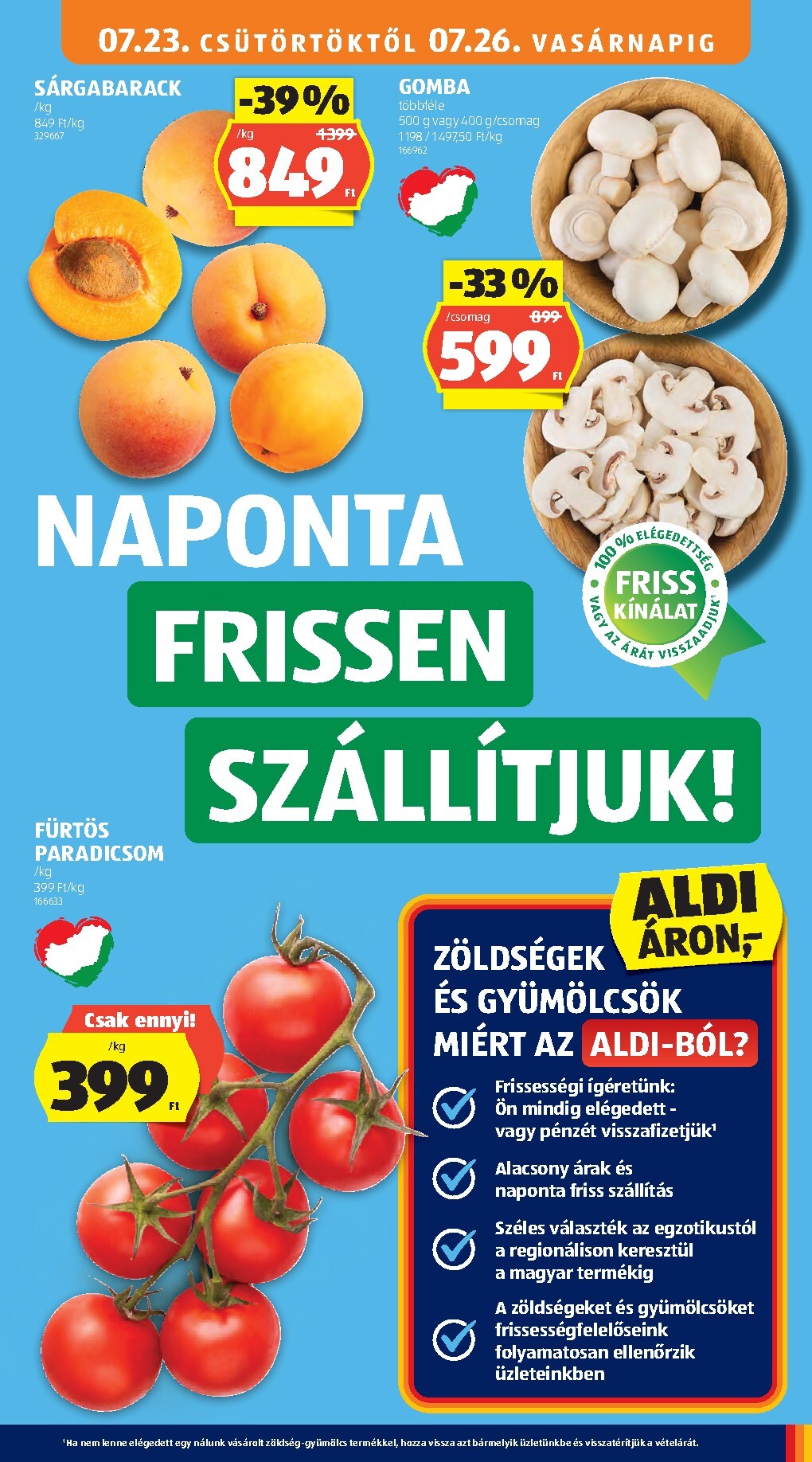 aldi - Aldi hirdetmény a következő hétre csütörtöktől 2026.07.23.-tól szerdától 2026.07.29.-ig - page: 9