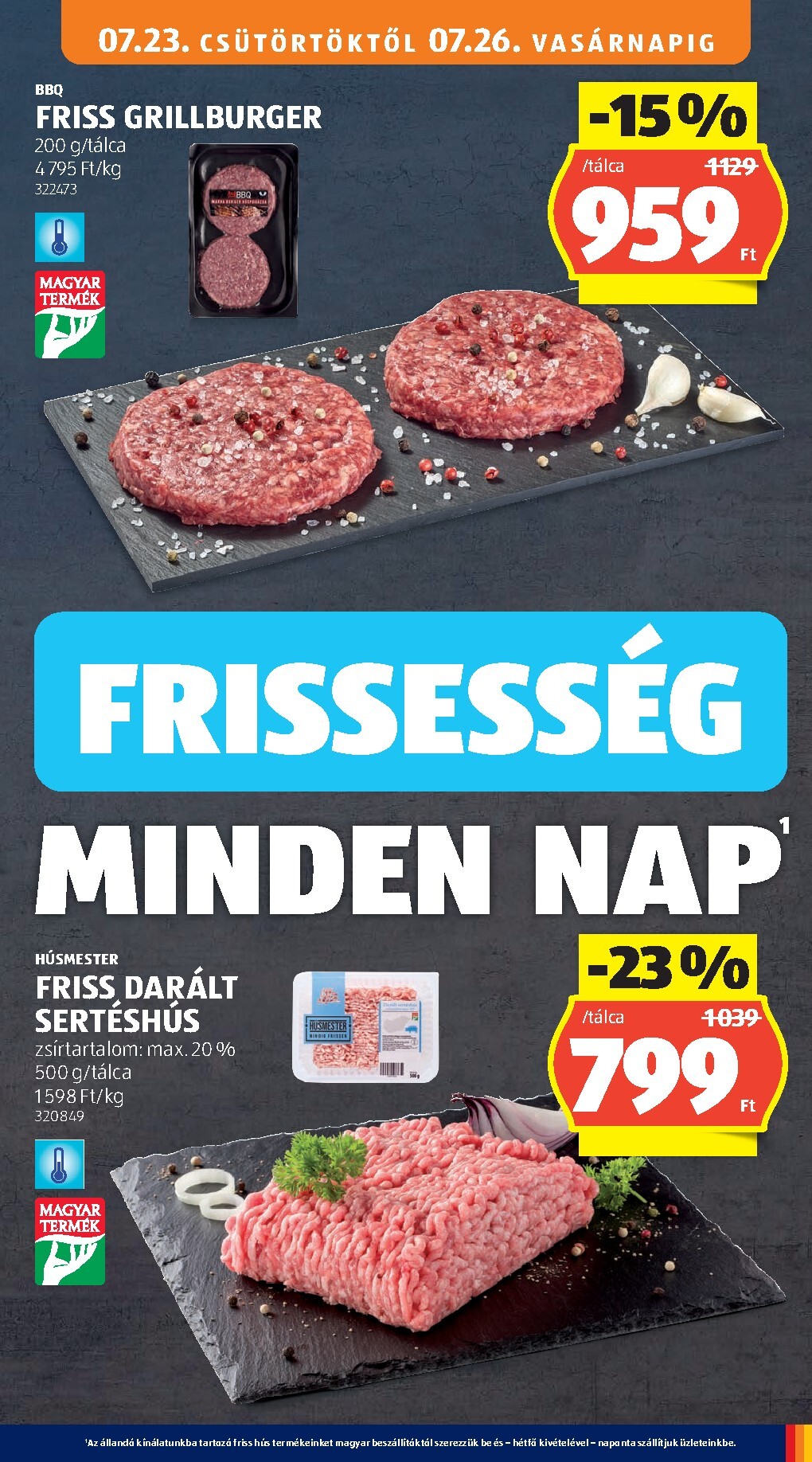 aldi - Aldi hirdetmény a következő hétre csütörtöktől 2026.07.23.-tól szerdától 2026.07.29.-ig - page: 19