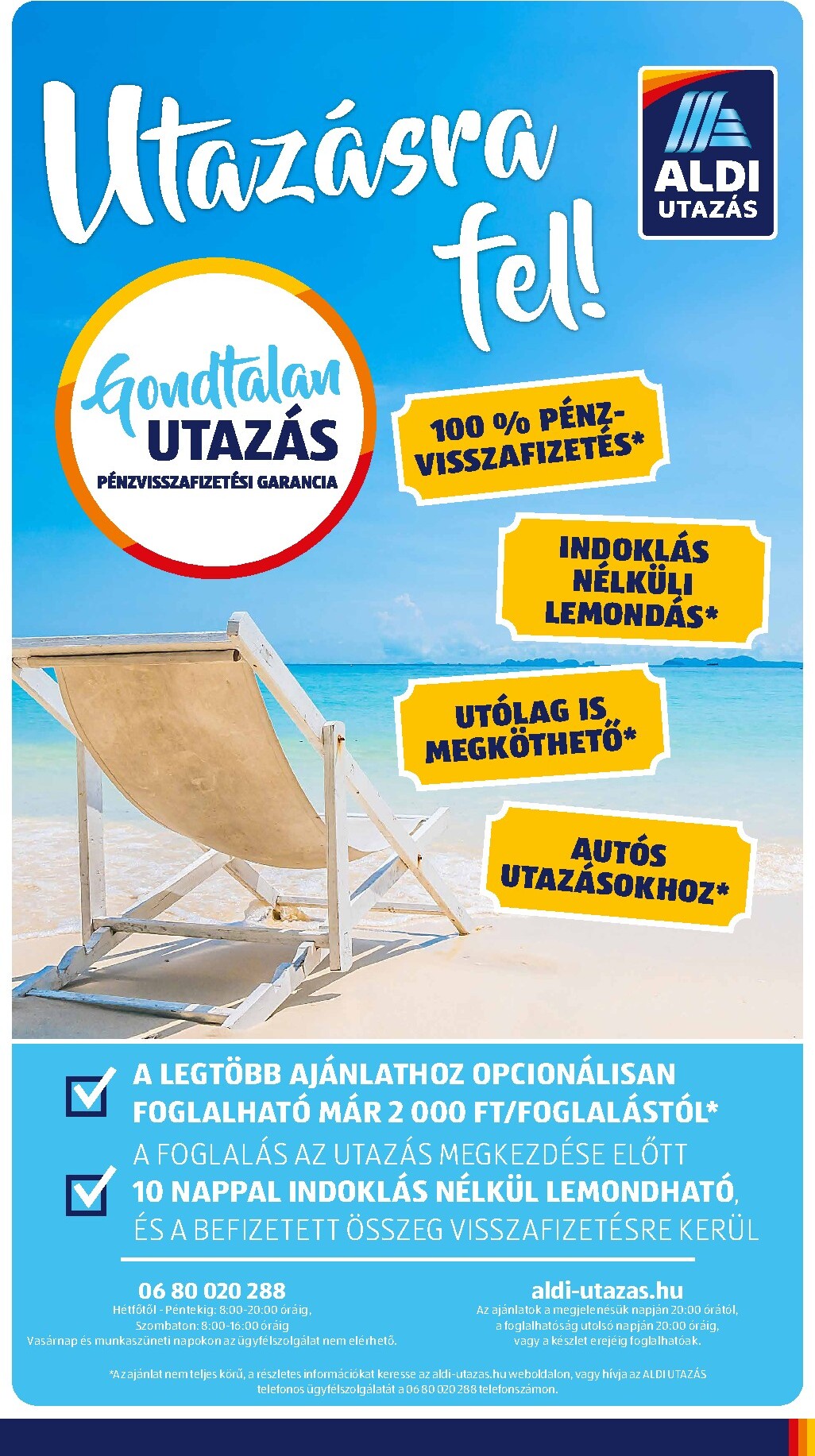 aldi - Aldi - Utazás katalógus hirdetmény a következő hétre csütörtöktől 2026.07.23.-tól szerdától 2026.07.29.-ig - page: 4