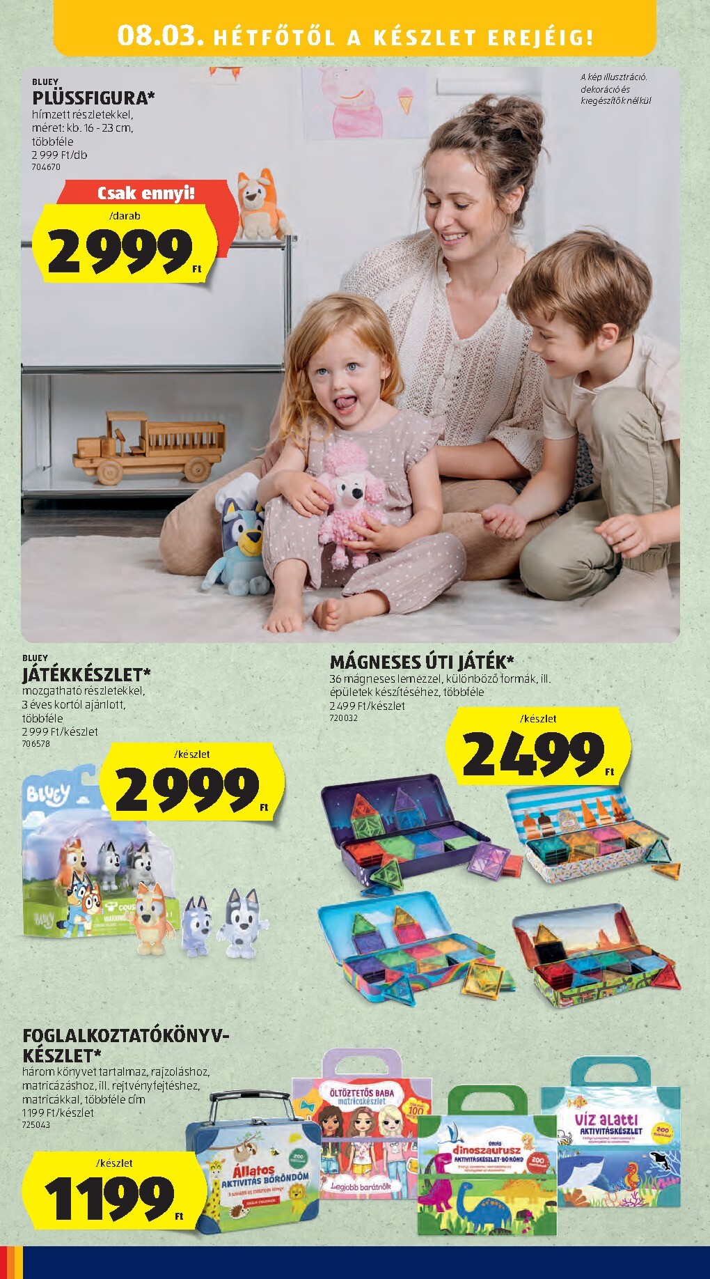 aldi - Aldi - Középső sor termékei hirdetmény a következő hétre csütörtöktől 2026.07.30.-tól szerdától 2026.08.05.-ig - page: 14