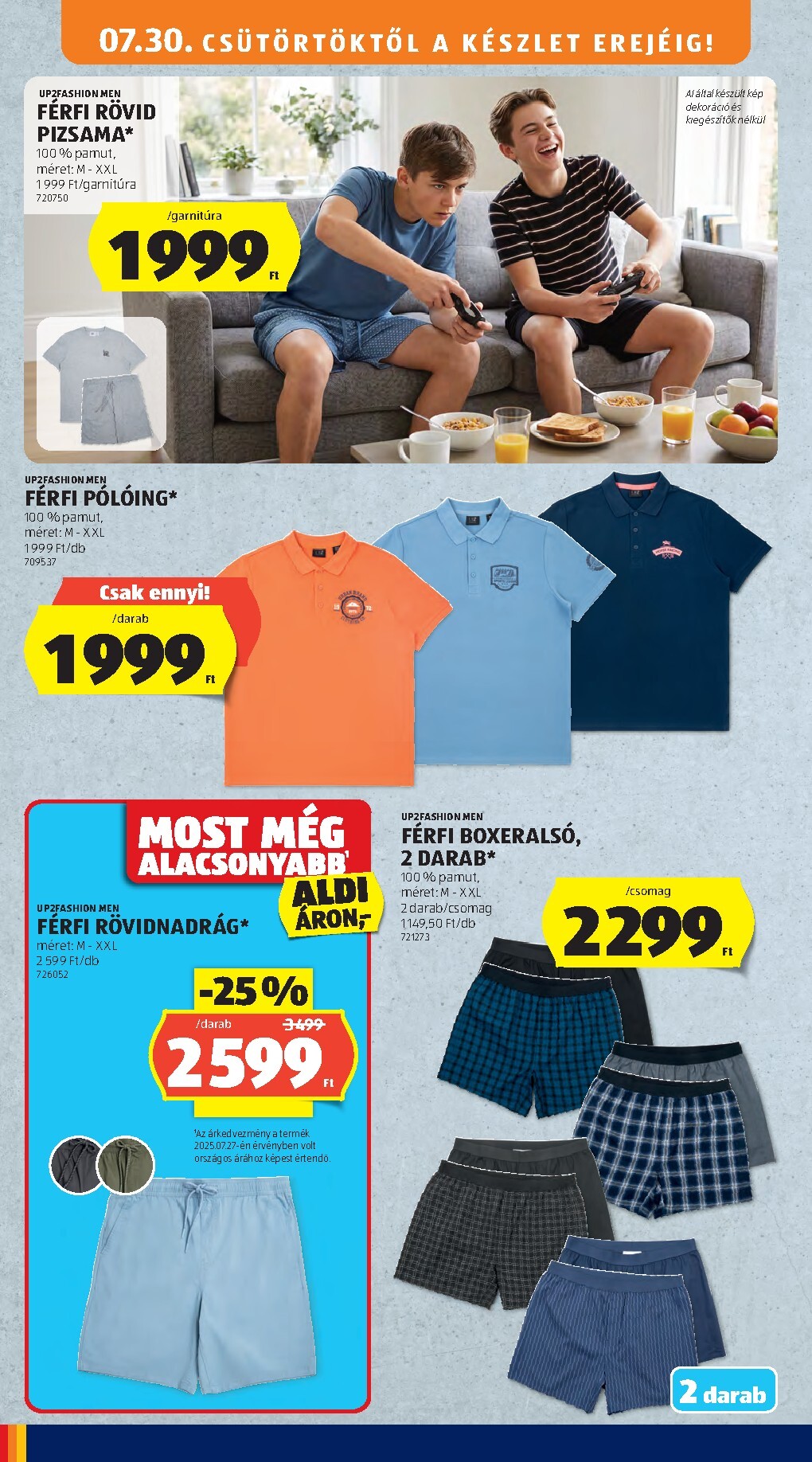 aldi - Aldi hirdetmény a következő hétre csütörtöktől 2026.07.30.-tól szerdától 2026.08.05.-ig - page: 42