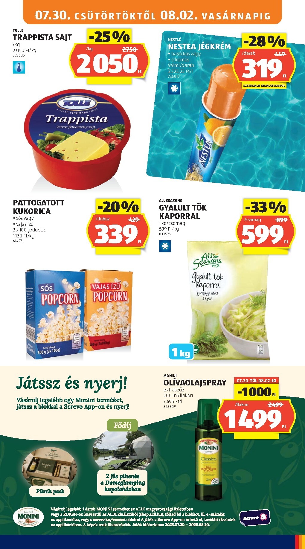 aldi - Aldi hirdetmény a következő hétre csütörtöktől 2026.07.30.-tól szerdától 2026.08.05.-ig - page: 19
