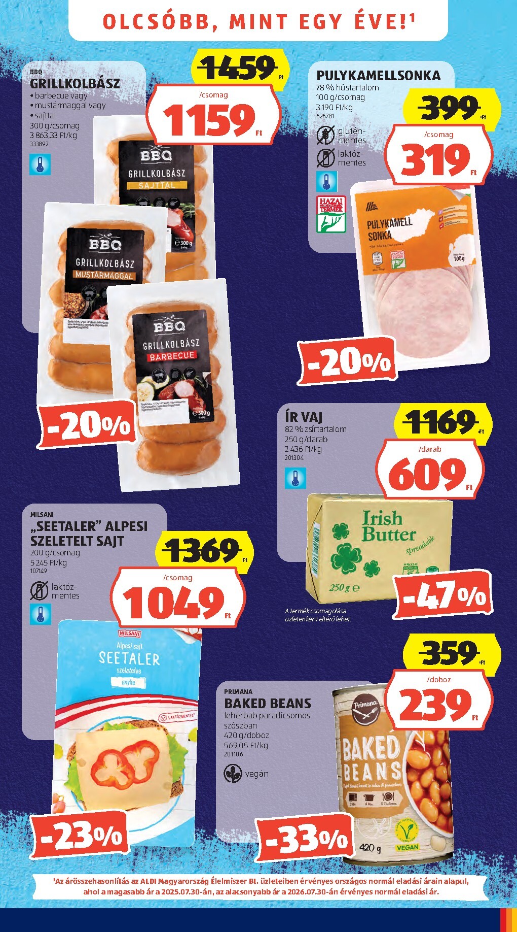 aldi - Aldi hirdetmény a következő hétre csütörtöktől 2026.07.30.-tól szerdától 2026.08.05.-ig - page: 3