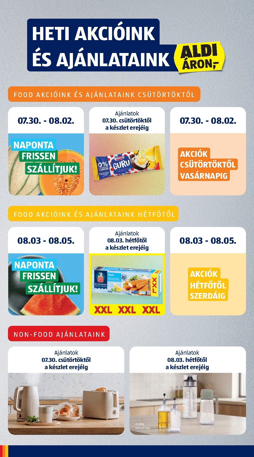 aldi - Aldi hirdetmény a következő hétre csütörtöktől 2026.07.30.-tól szerdától 2026.08.05.-ig - page: 6