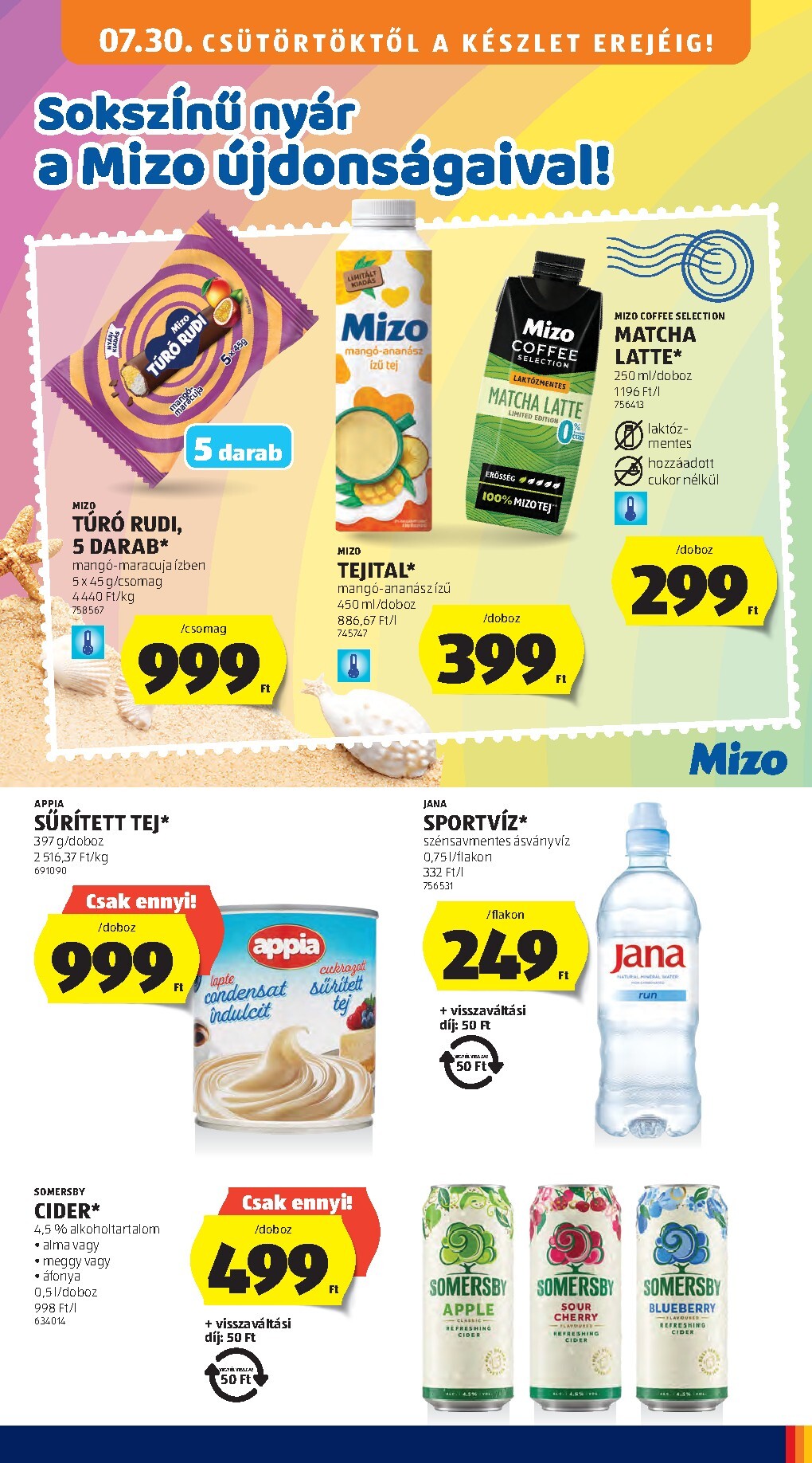 aldi - Aldi hirdetmény a következő hétre csütörtöktől 2026.07.30.-tól szerdától 2026.08.05.-ig - page: 13